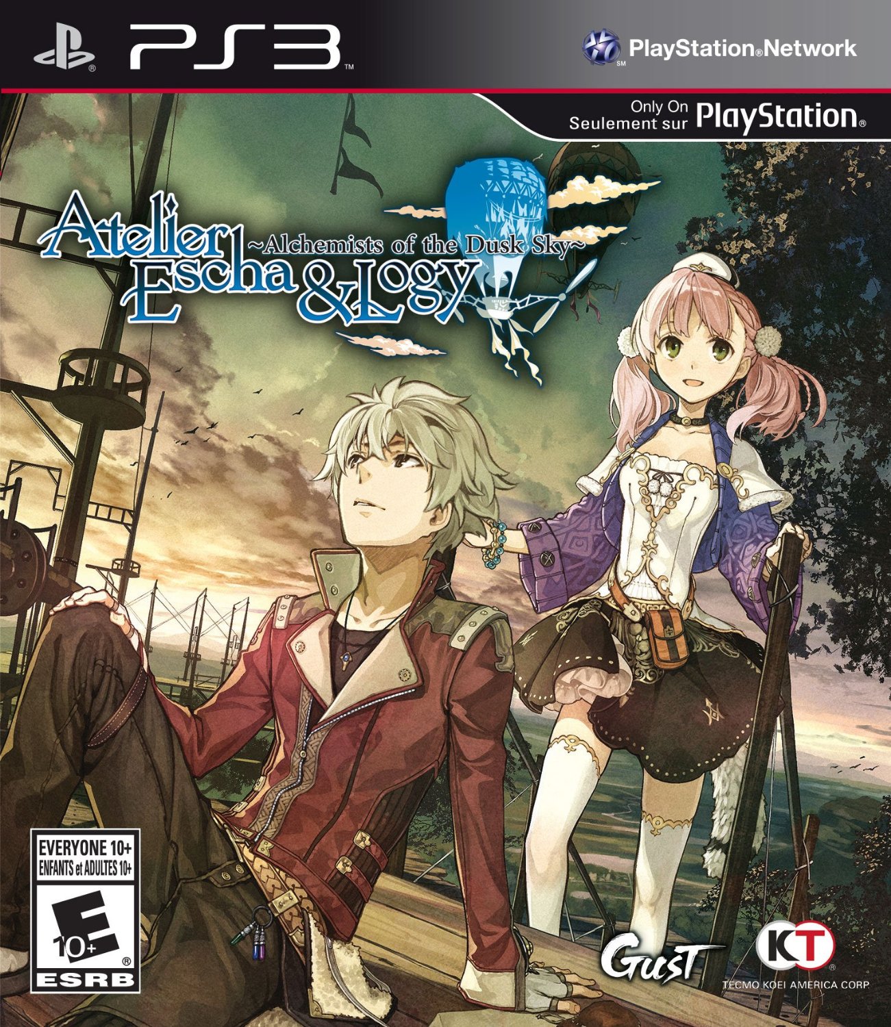 Atelier Escha & Logy: Alchemists of the Dusk Sky PS3 - Video Game - Used - CaveGamers