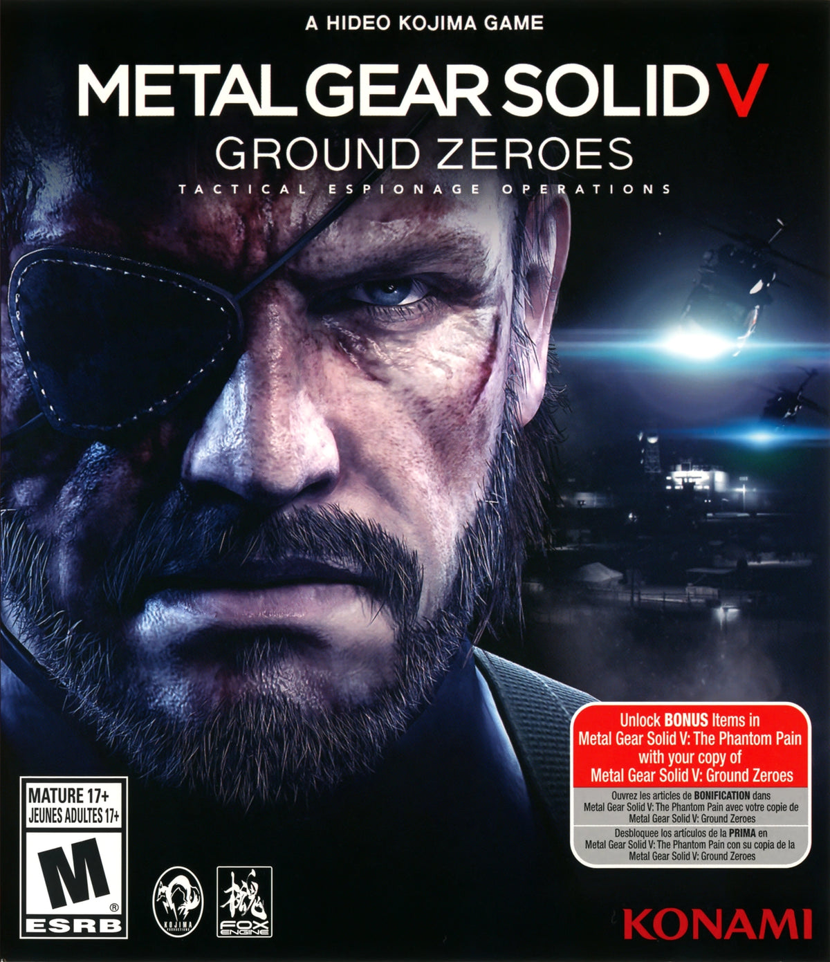 Metal Gear Solid V: Ground Zeroes Xbox One - Video Game - Used - CaveGamers