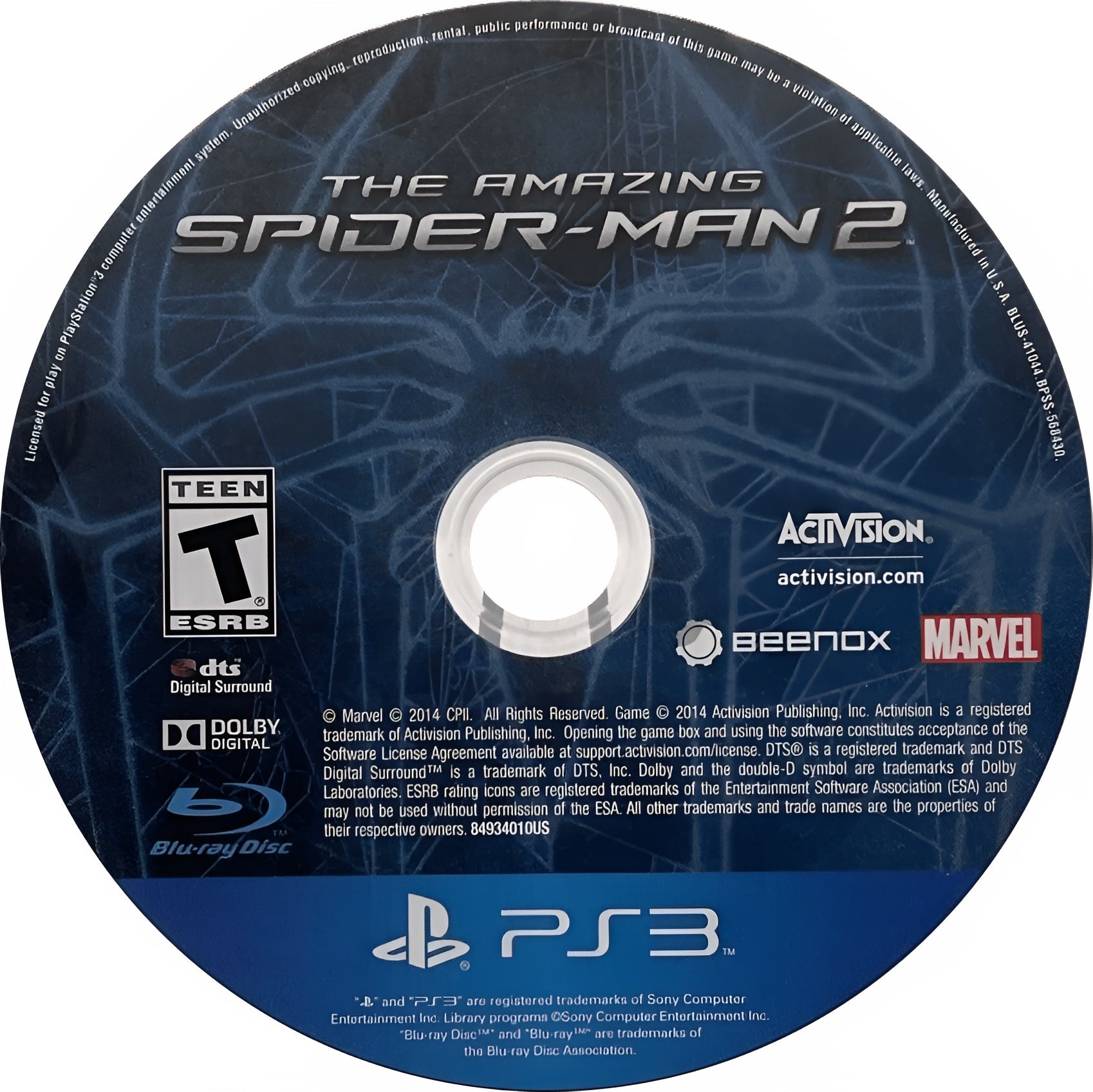 The Amazing Spider-Man 2 PS3 - Video Game - Used - CaveGamers - Image 3