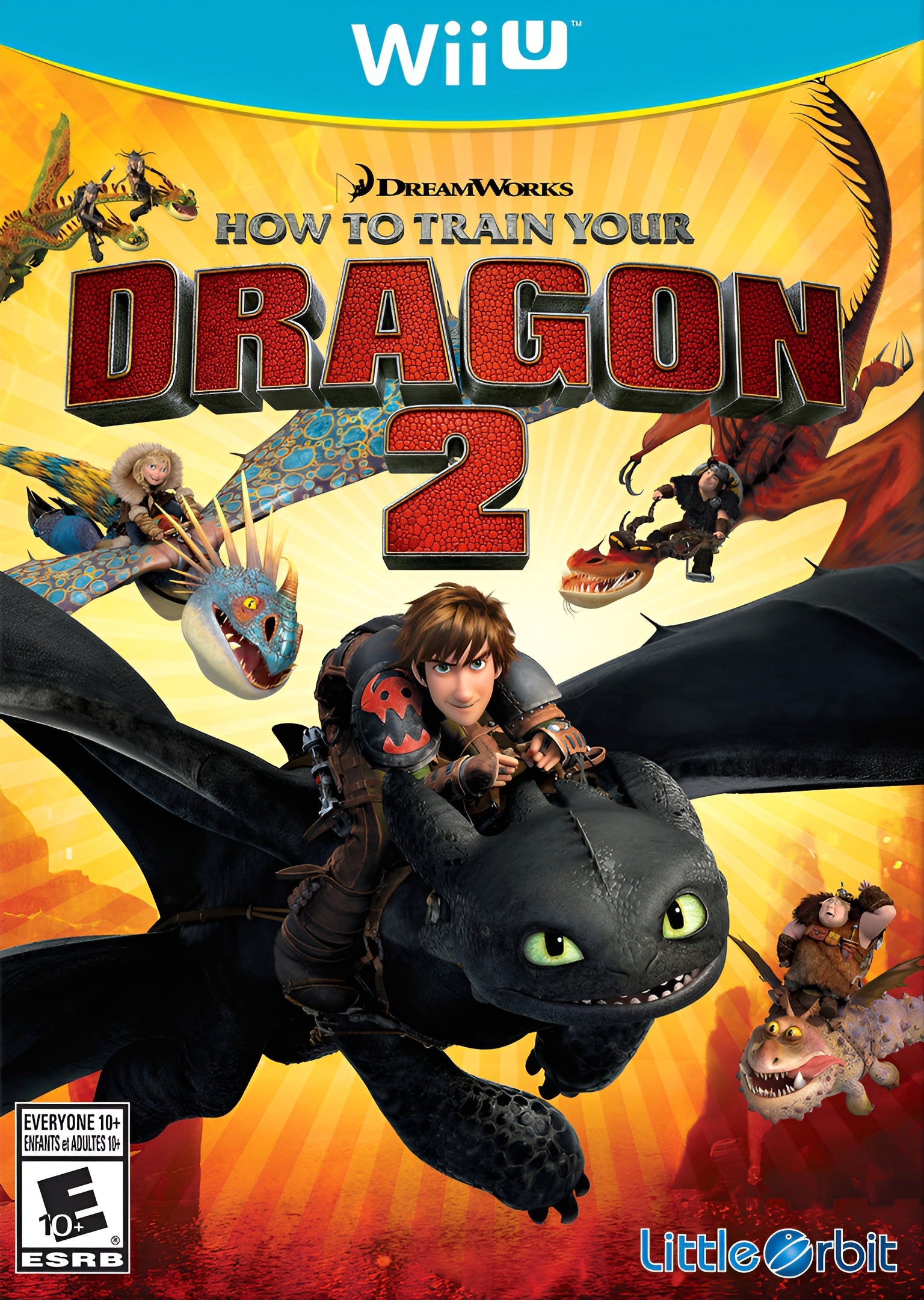 How to Train Your Dragon 2 Wii U - Video Game - Used - CaveGamers