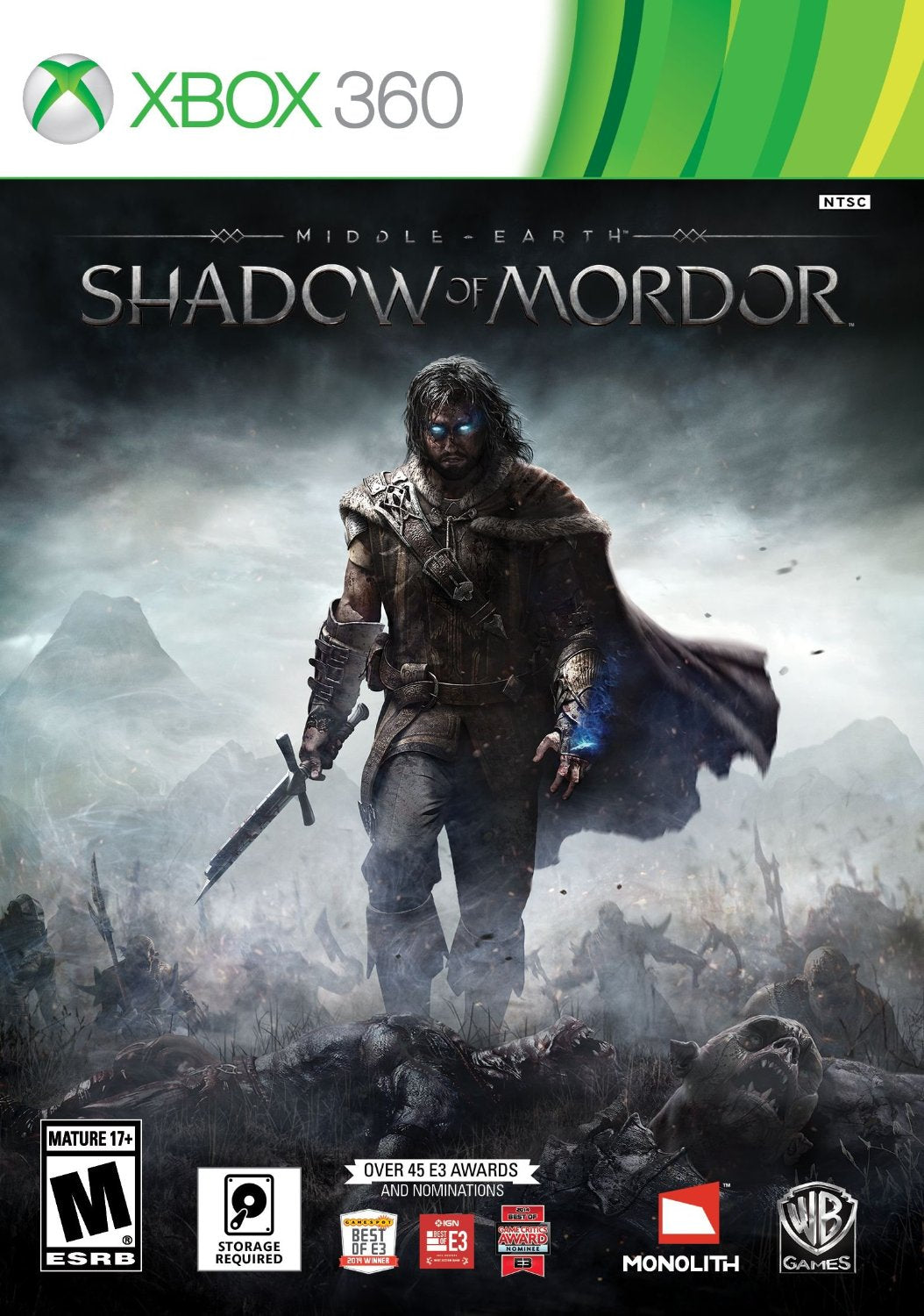 Middle Earth: Shadow of Mordor [2 Discs] Xbox 360 - Video Game - Used - CaveGamers