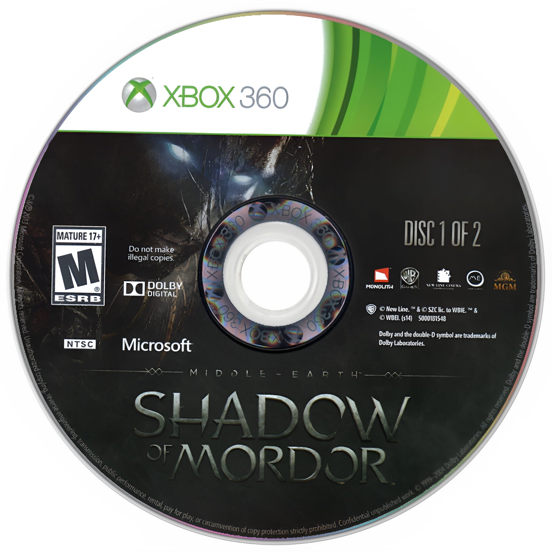 Middle Earth: Shadow of Mordor [2 Discs] Xbox 360 - Video Game - Used - CaveGamers - Image 3