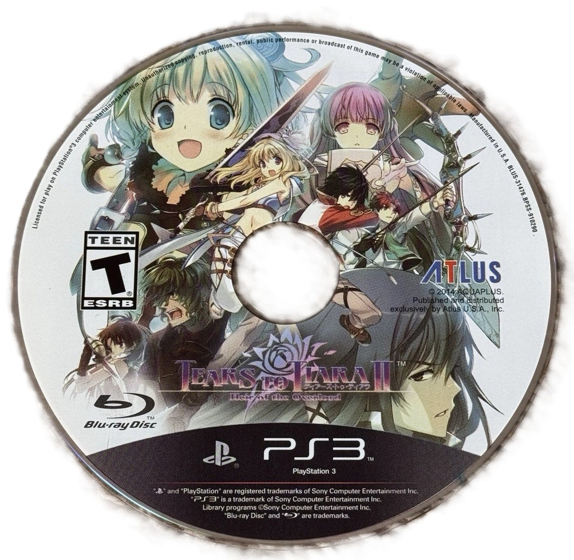 Tears to Tiara II: Heir of the Overlord PS3 - Video Game - Used - CaveGamers - Image 3