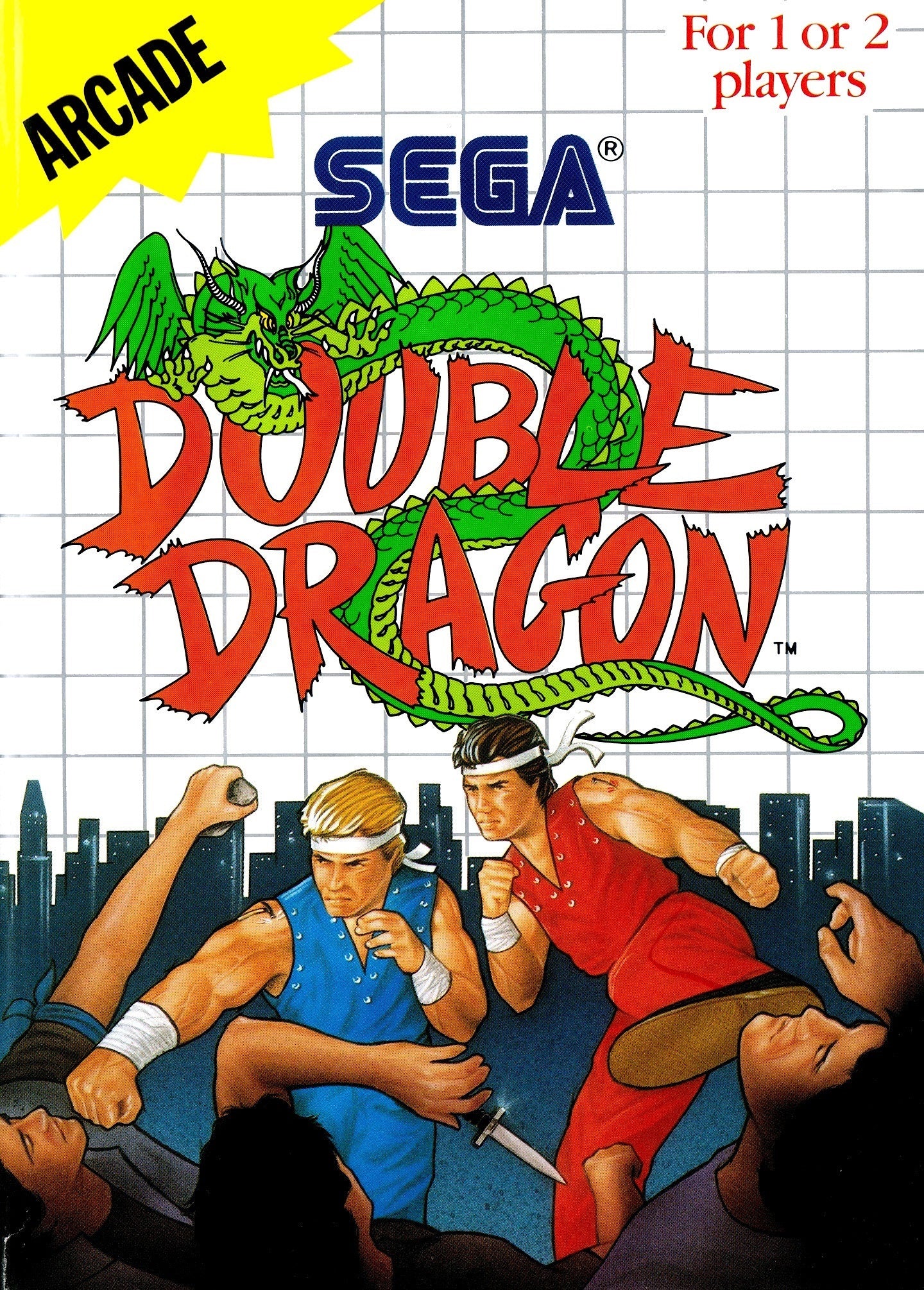 Double Dragon Master System - Video Game - Used - CaveGamers