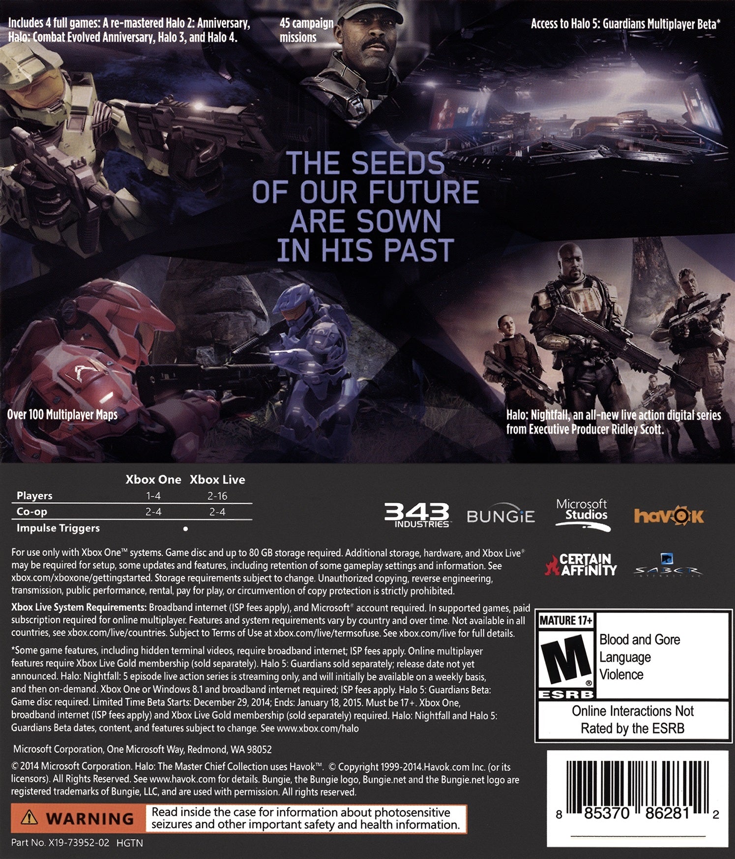 Halo: The Master Chief Collection Xbox One - Video Game - Used - CaveGamers - Image 2