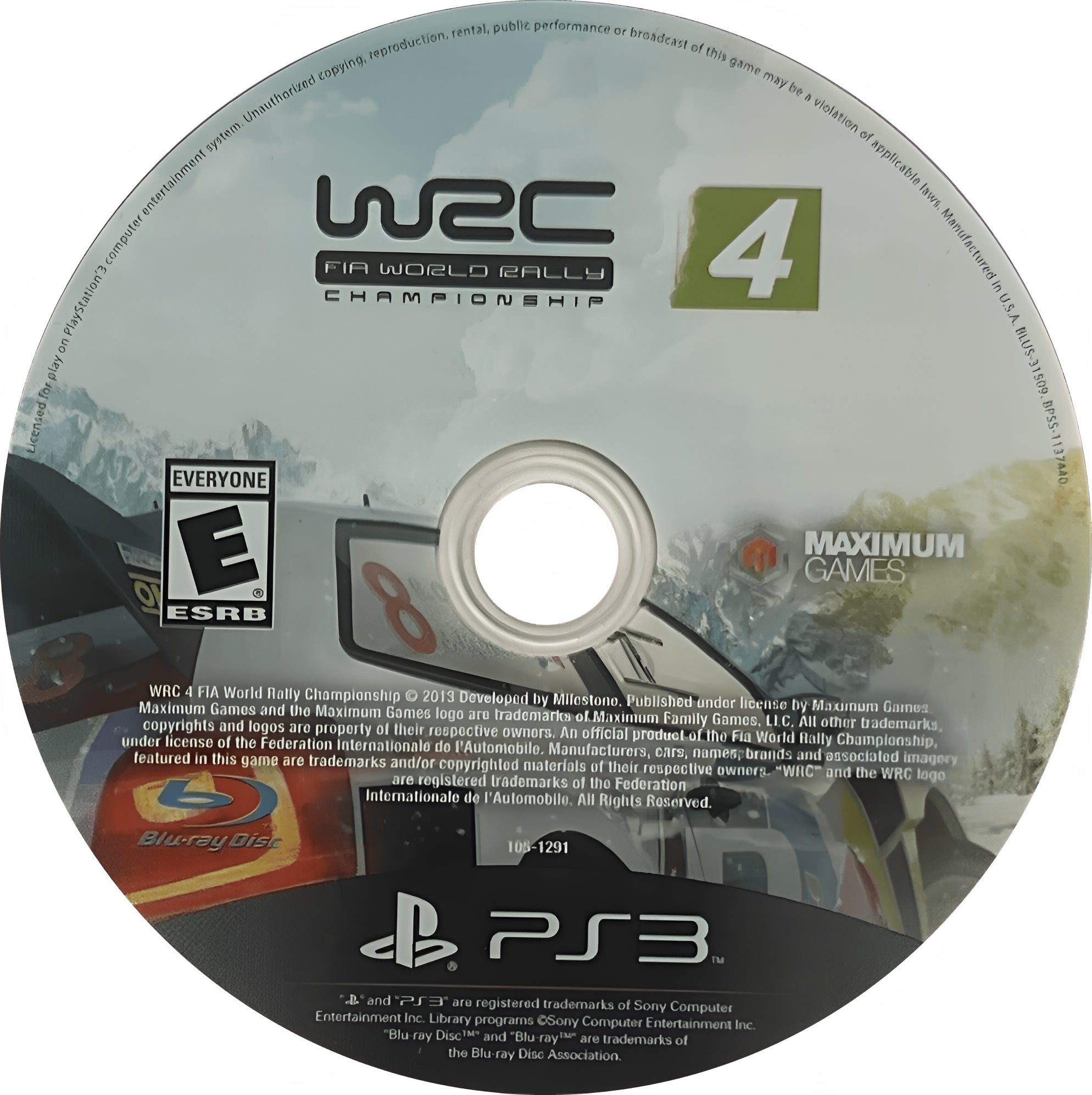 WRC 4: FIA World Rally Championship PS3 - Video Game - Used - CaveGamers - Image 3