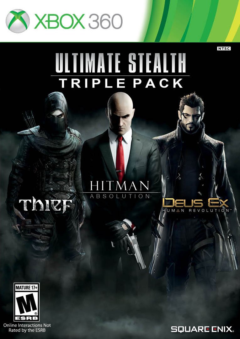 Ultimate Stealth Triple Pack Xbox 360 - Video Game - Used - CaveGamers