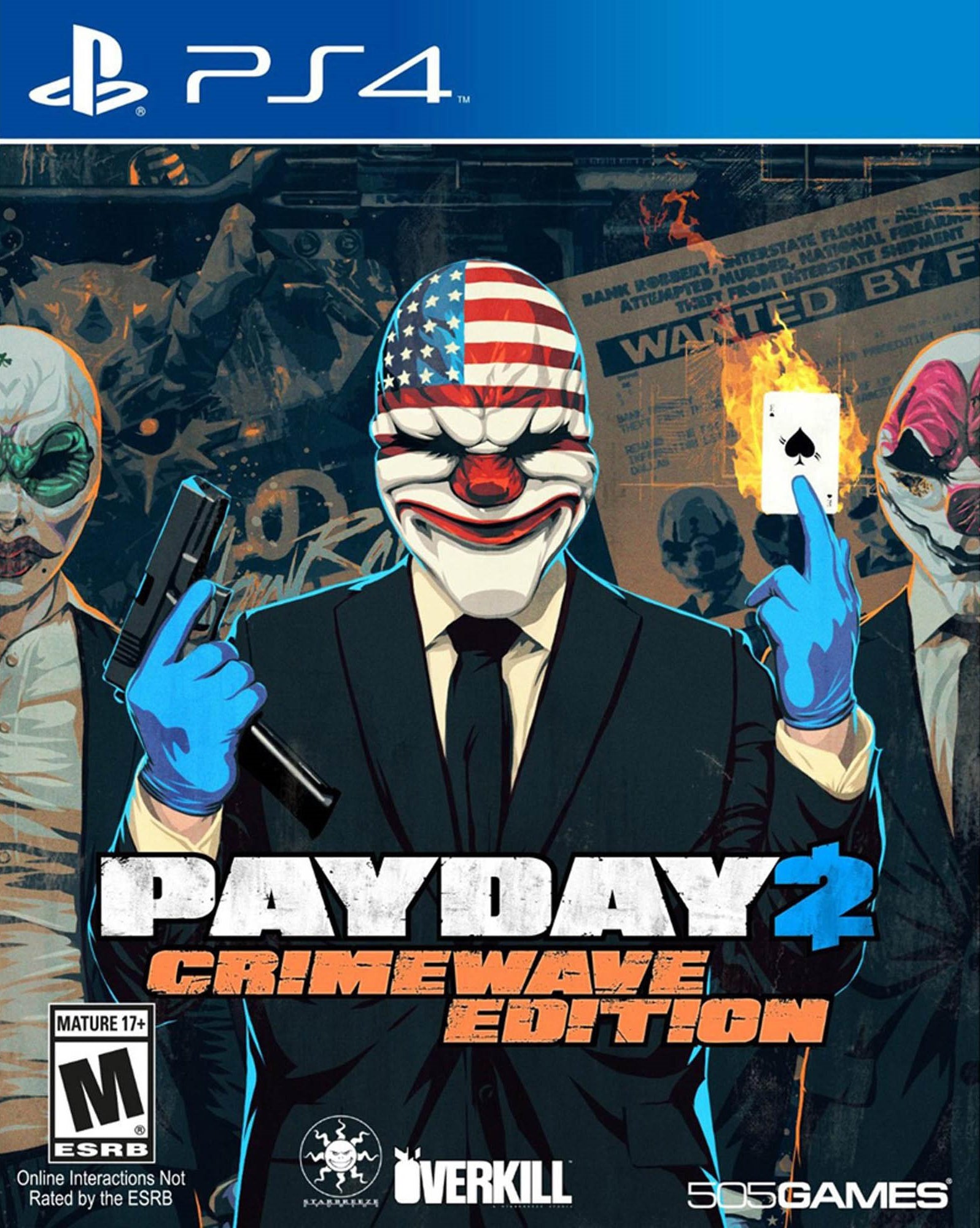 Payday 2: Crimewave PS4 - Video Game - Used - CaveGamers