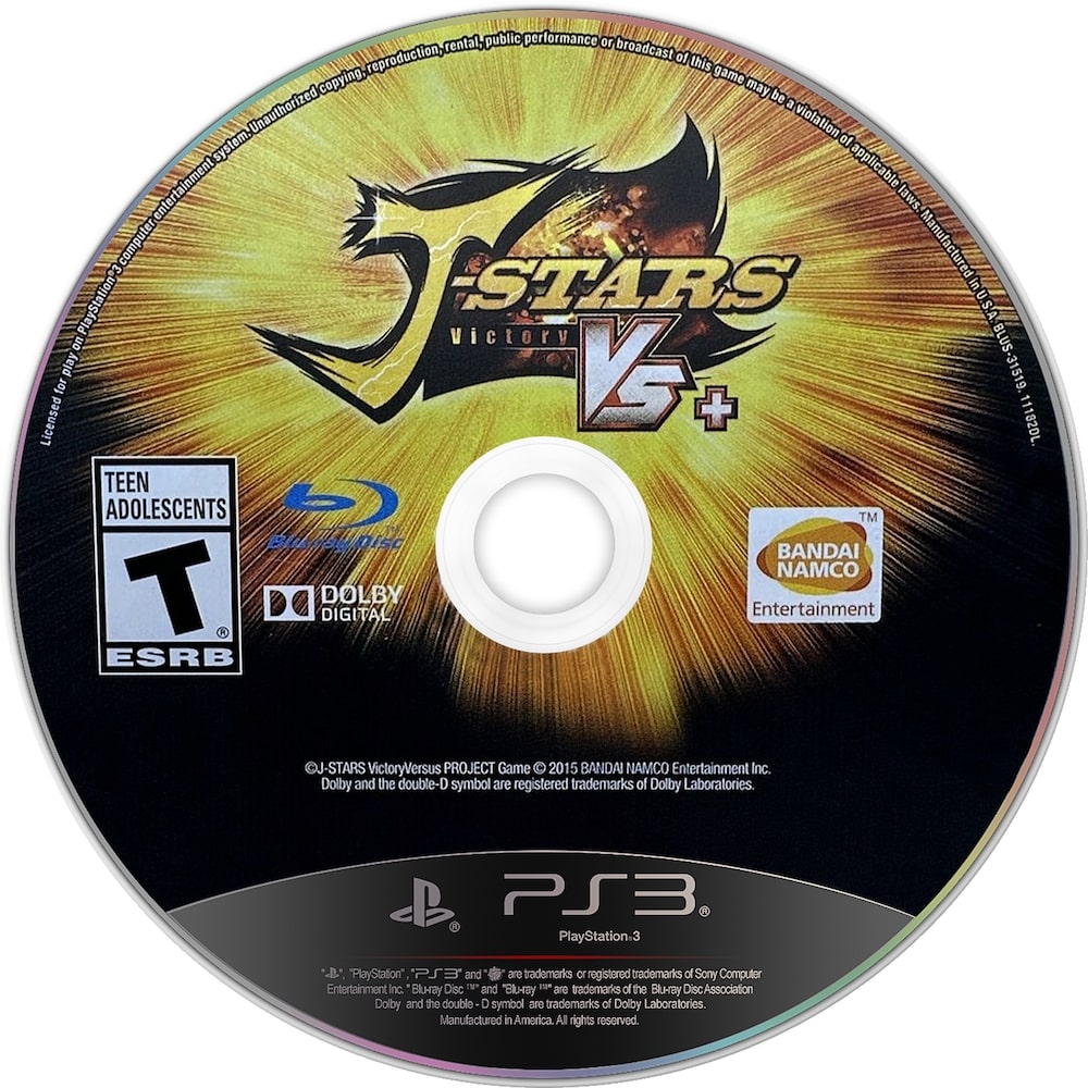 J-Stars Victory VS+ PS3 - Video Game - Used - CaveGamers - Image 3