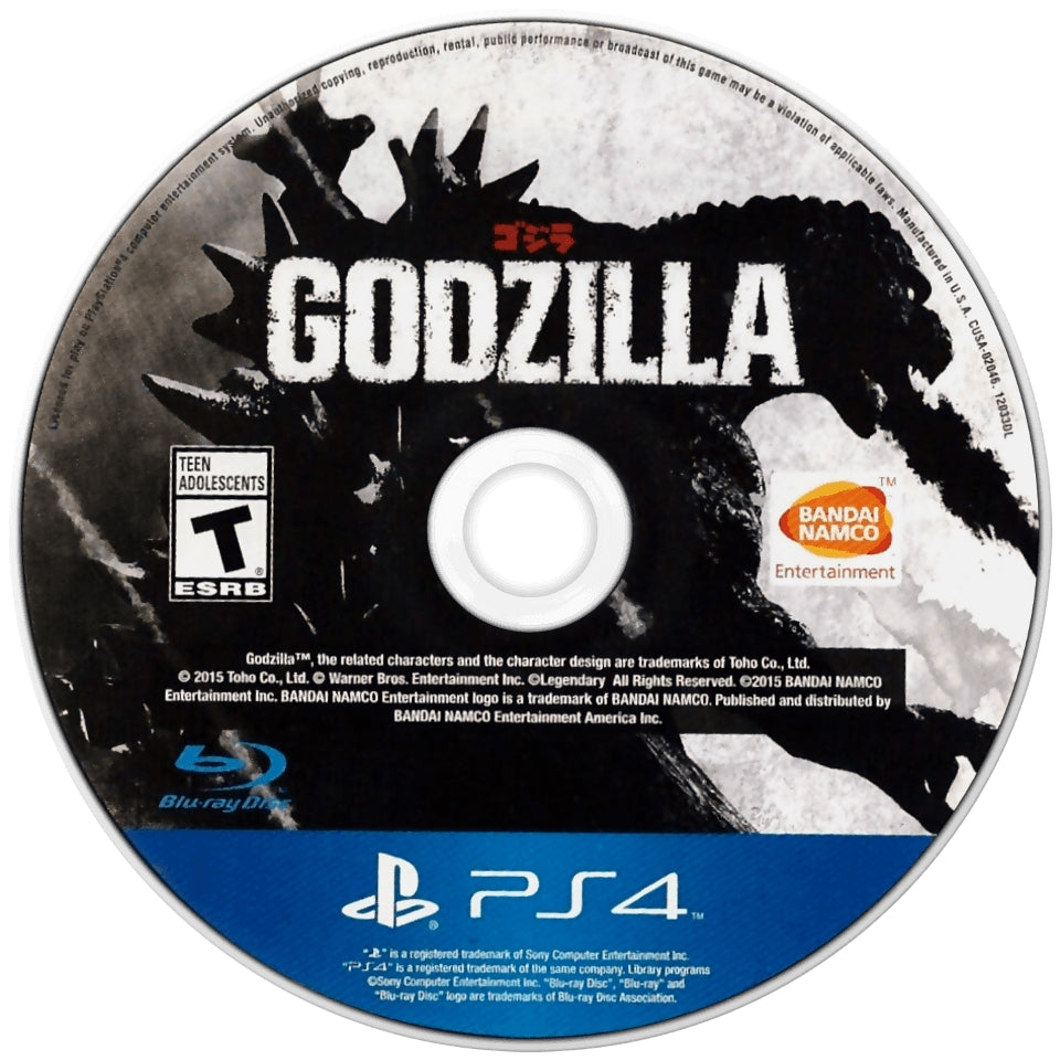 Godzilla PS4 - Video Game - Used - CaveGamers - Image 3
