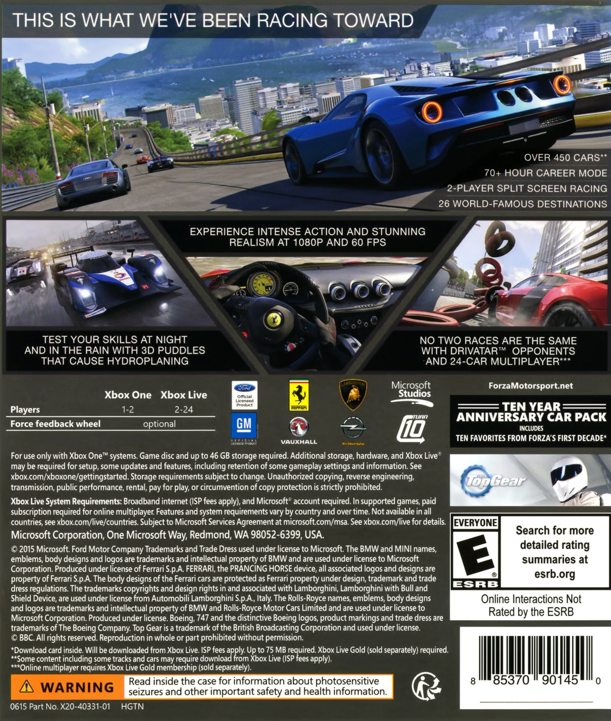 Forza Motorsport 6 Xbox One - Video Game - Used - CaveGamers - Image 2