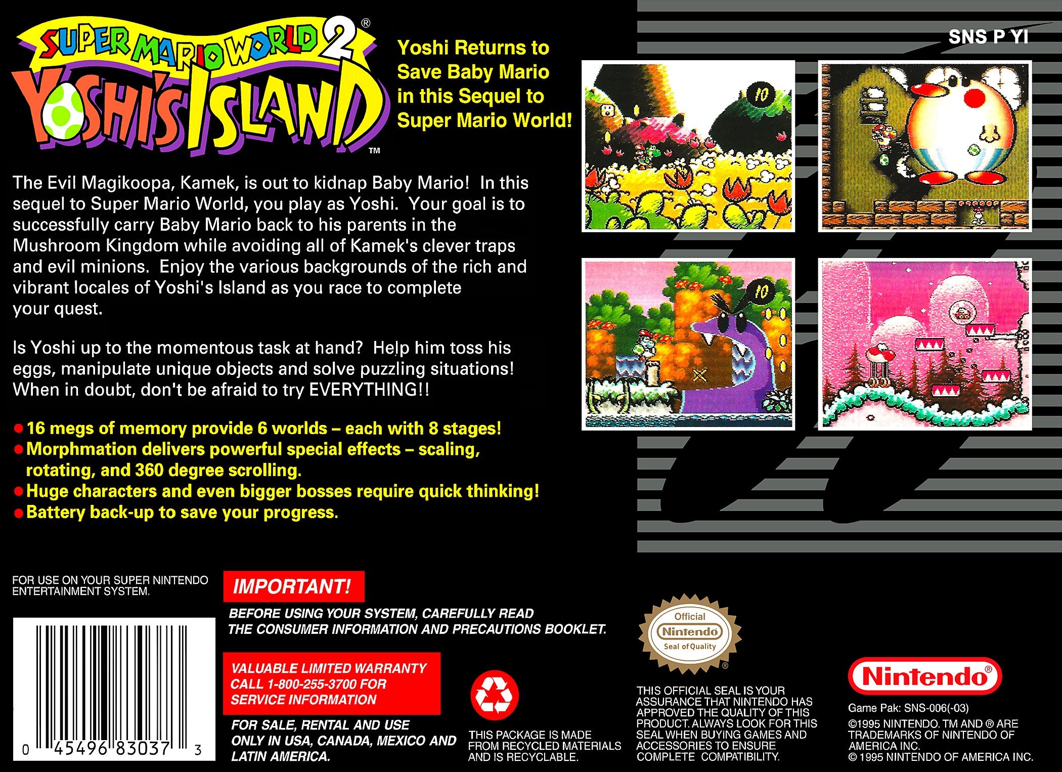 Super Mario World 2: Yoshi's Island