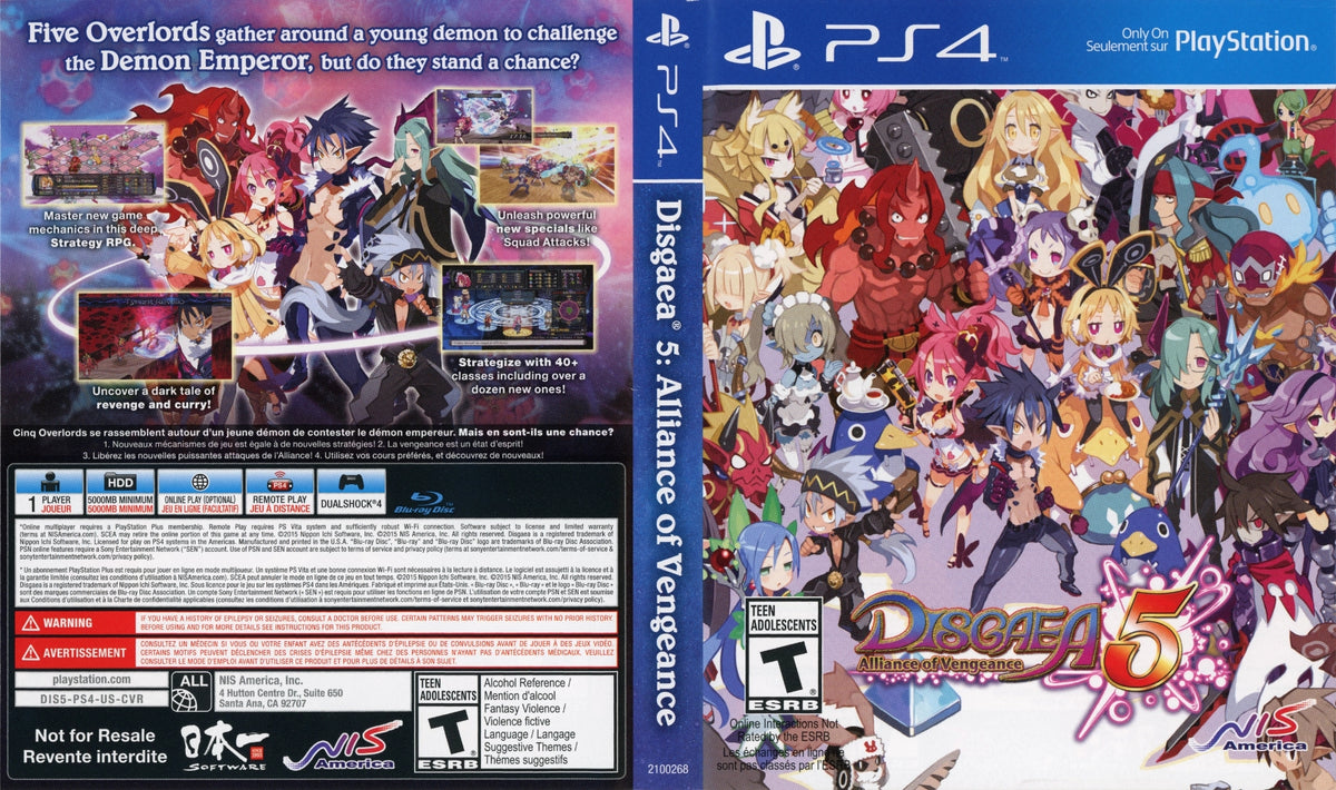 Disgaea 5: Alliance of Vengeance PS4 - Video Game - Used - CaveGamers - Image 6
