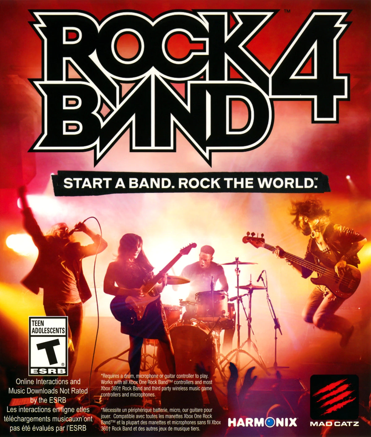 Rock Band 4 Xbox One - Video Game - Used - CaveGamers