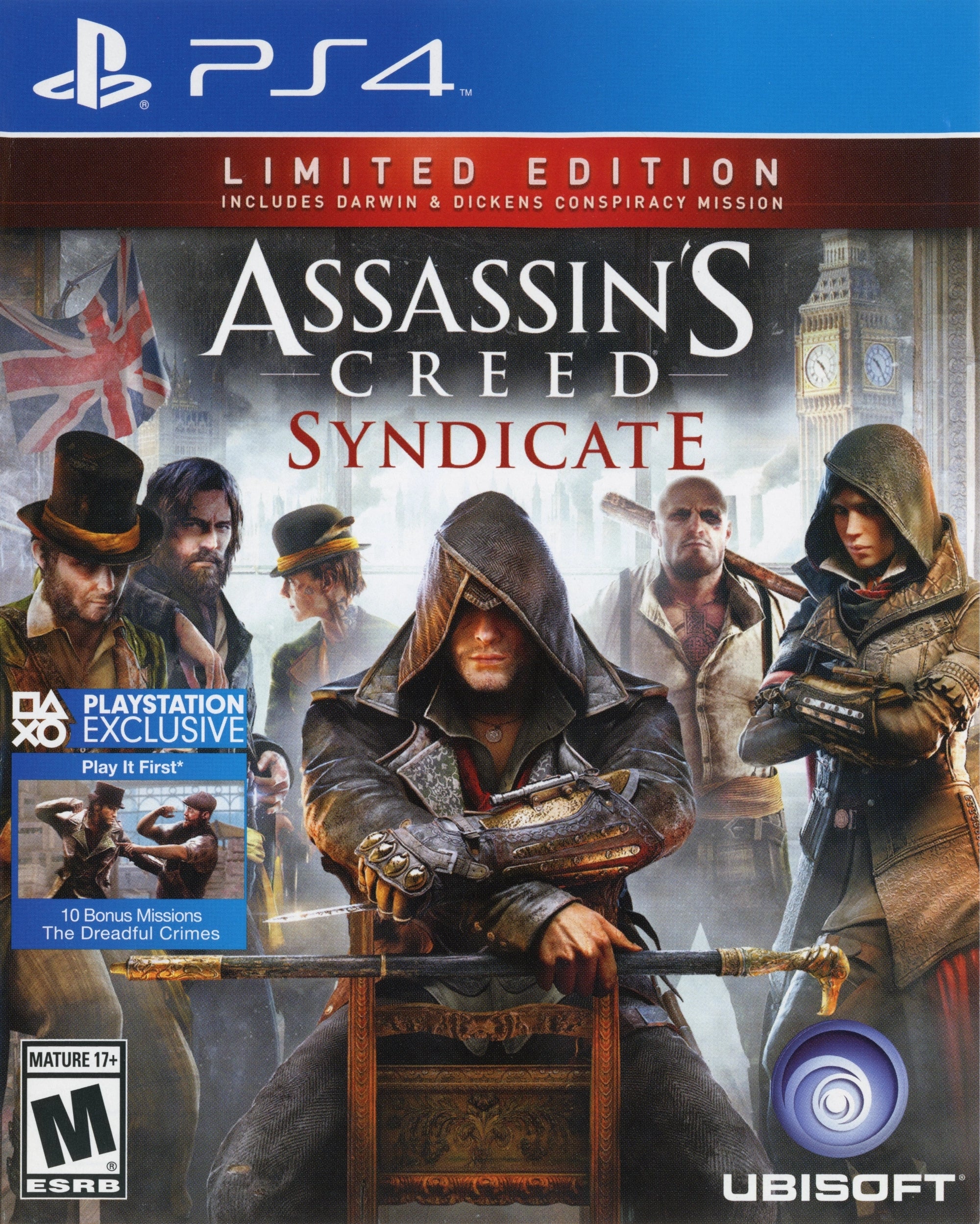 Assassin's Creed Syndicate PS4 - Video Game - Used - CaveGamers