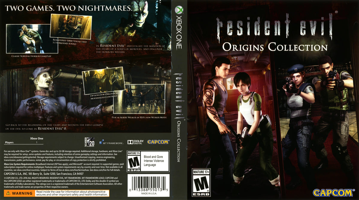 Resident Evil Origins Collection Xbox One - Video Game - Used - CaveGamers - Image 4