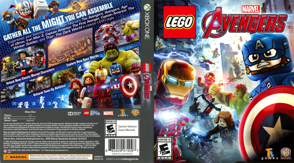 LEGO Marvel's Avengers Xbox One - Video Game - Used - CaveGamers - Image 4