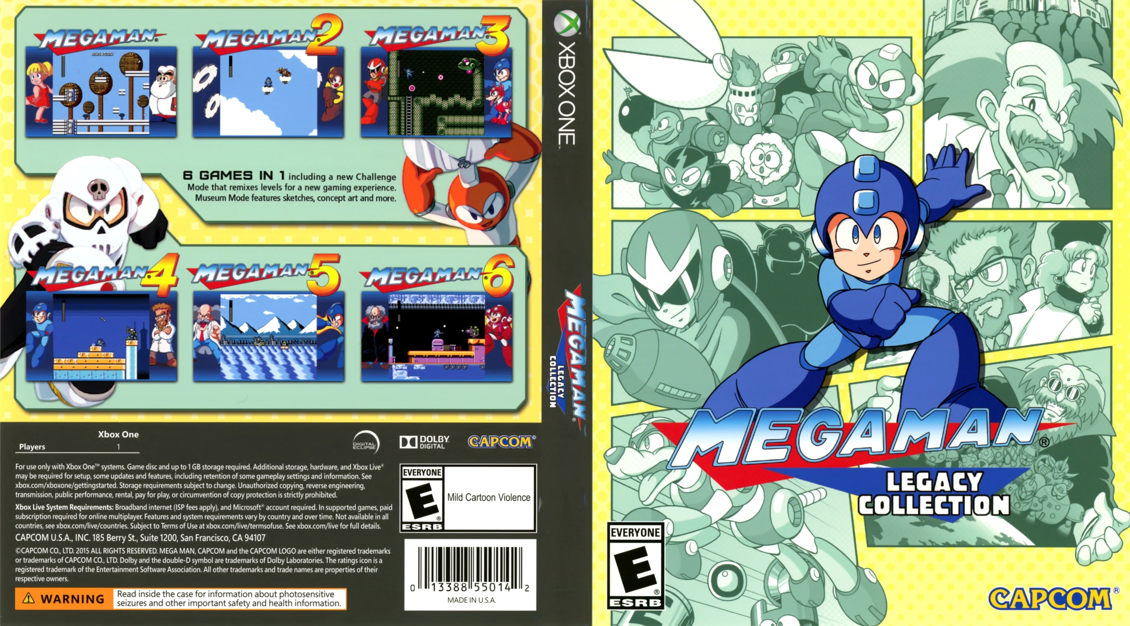 Mega Man Legacy Collection Xbox One - Video Game - Used - CaveGamers - Image 3