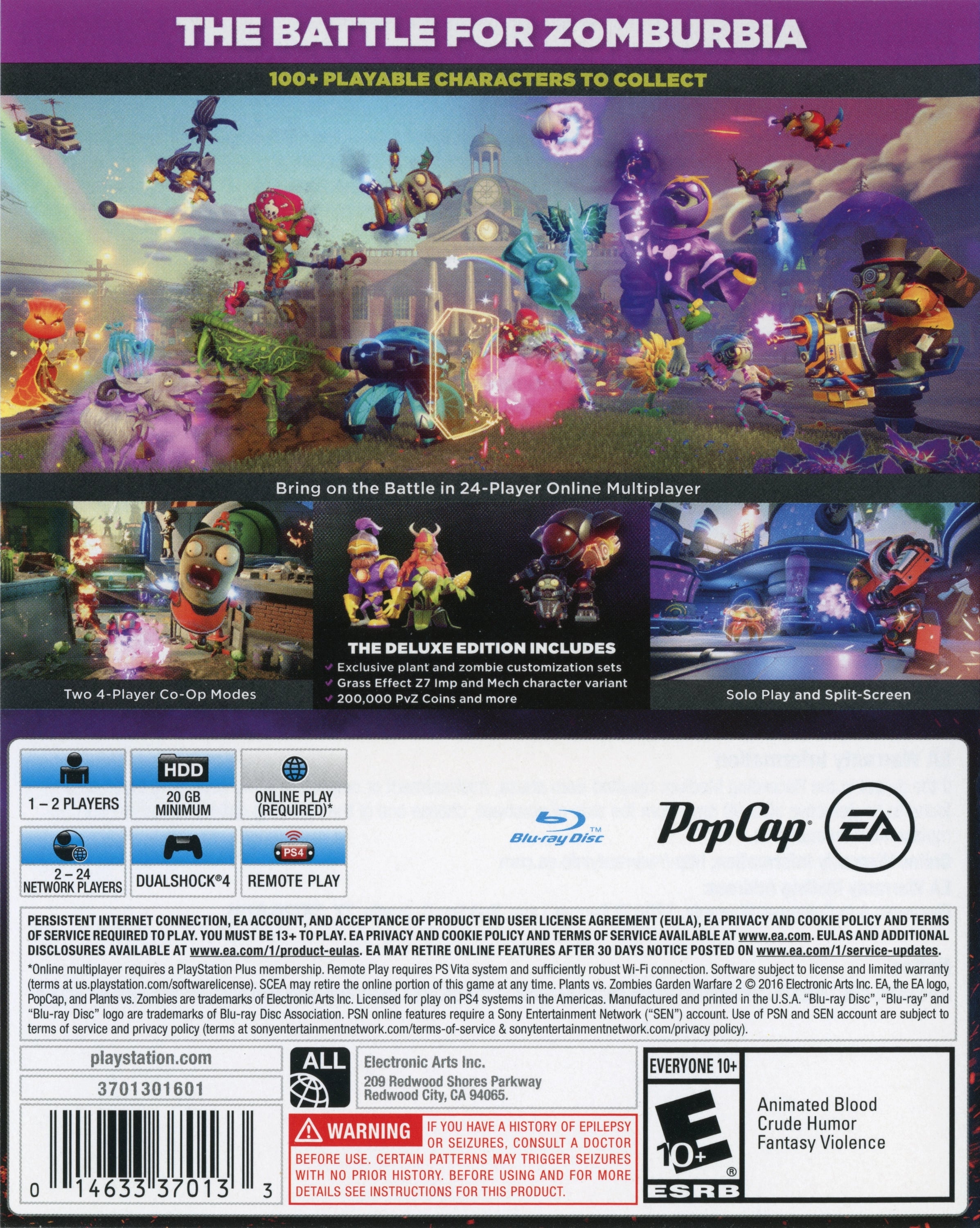 Plants vs. Zombies: Garden Warfare 2 PS4 - Video Game - Used - CaveGamers - Image 3