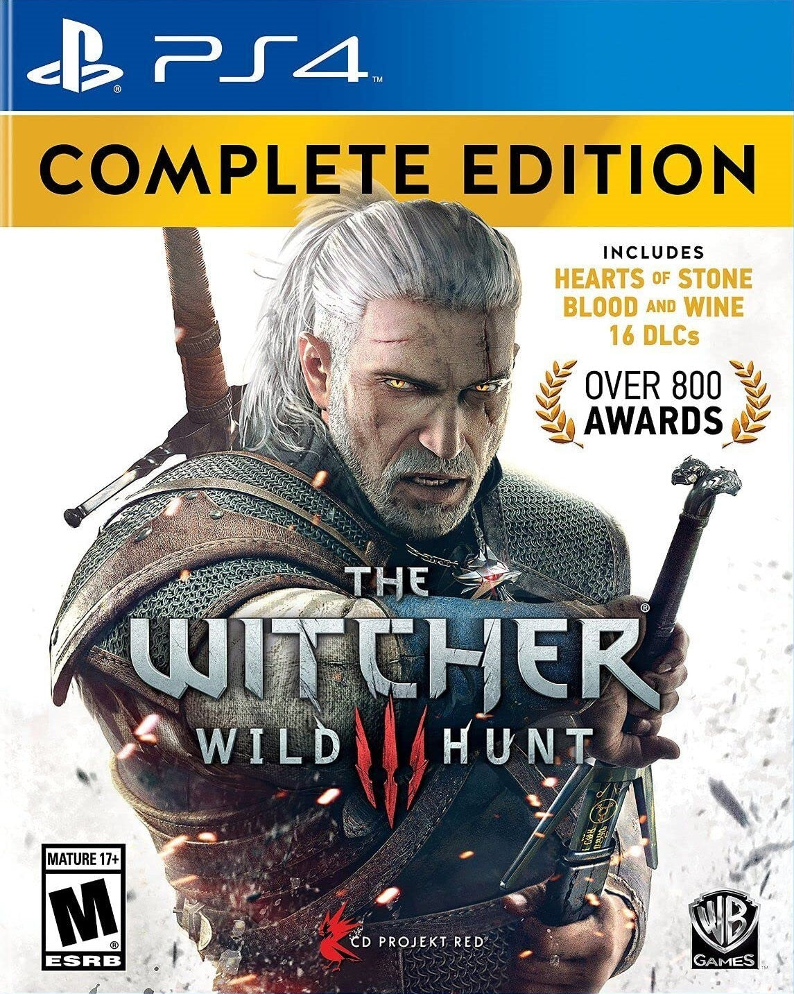 Witcher 3: Wild Hunt [Complete Edition] PS4 - Video Game - Used - CaveGamers