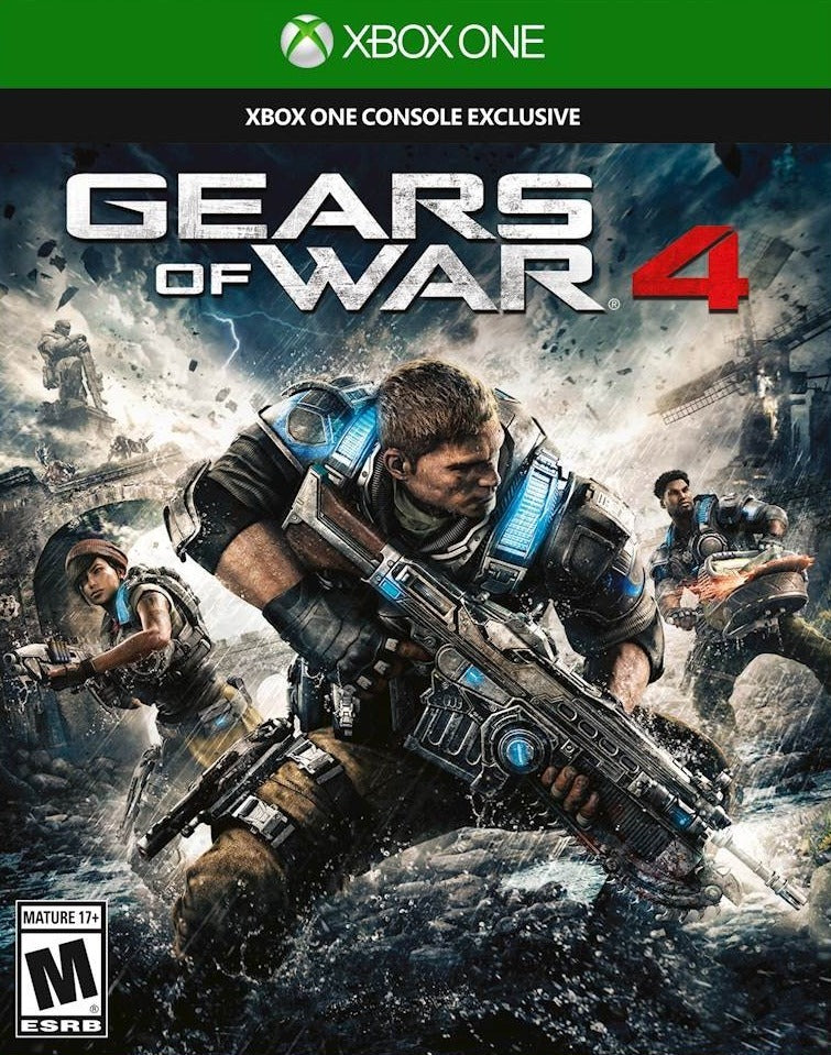 Gears of War 4 Xbox One - Video Game - Used - CaveGamers