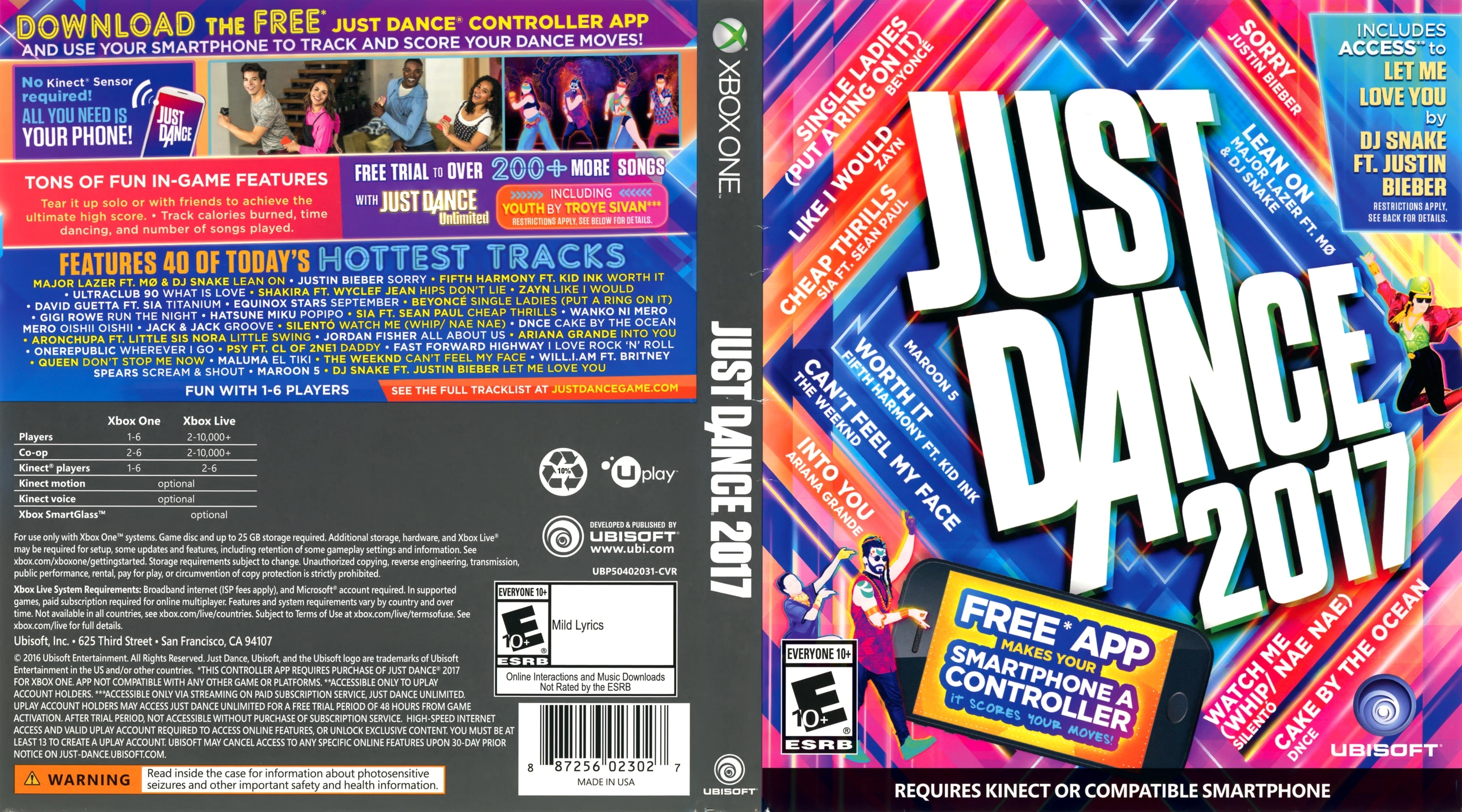 Just Dance 2017 Xbox One - Video Game - Used - CaveGamers - Image 3