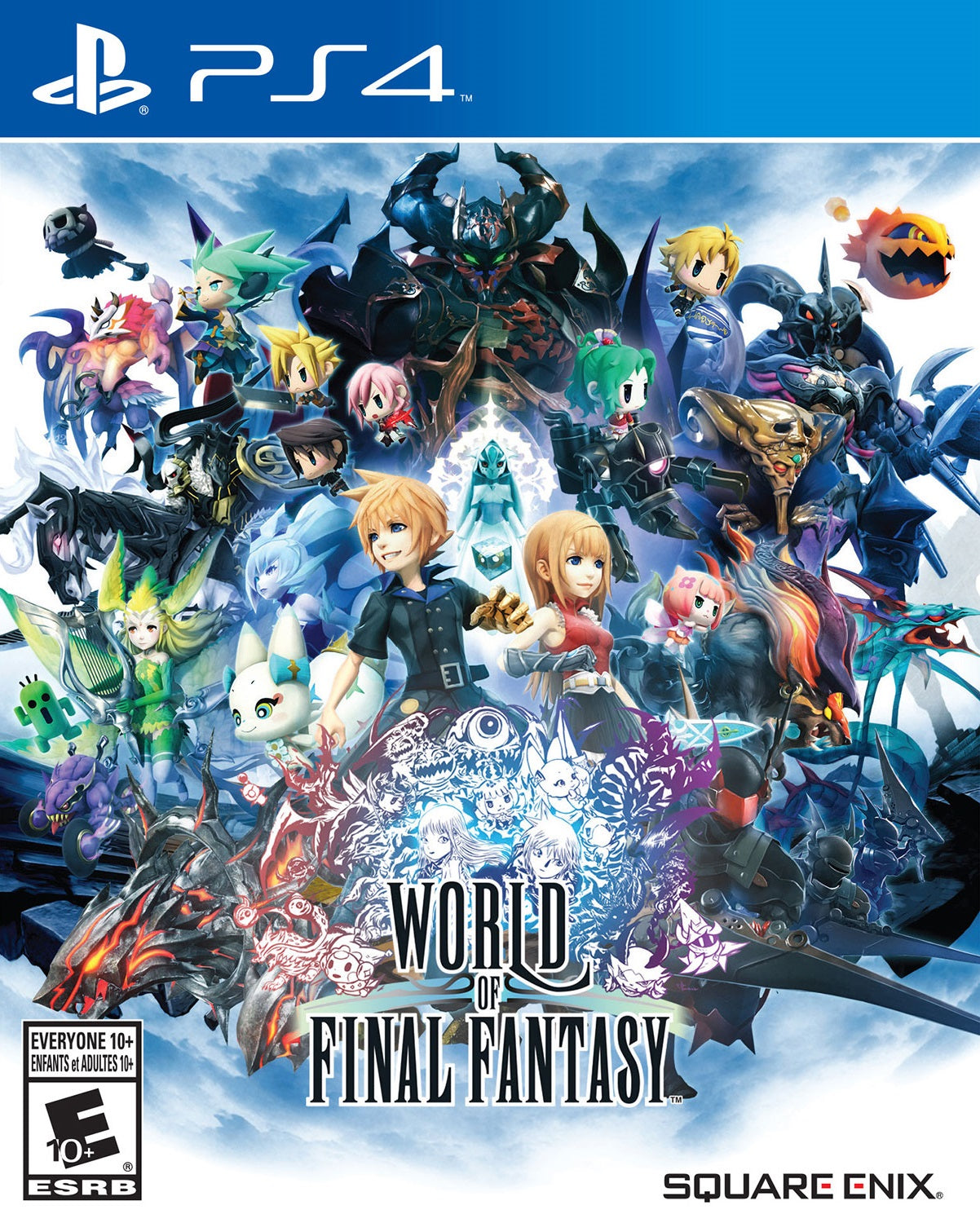 World of Final Fantasy PS4 - Video Game - Used - CaveGamers