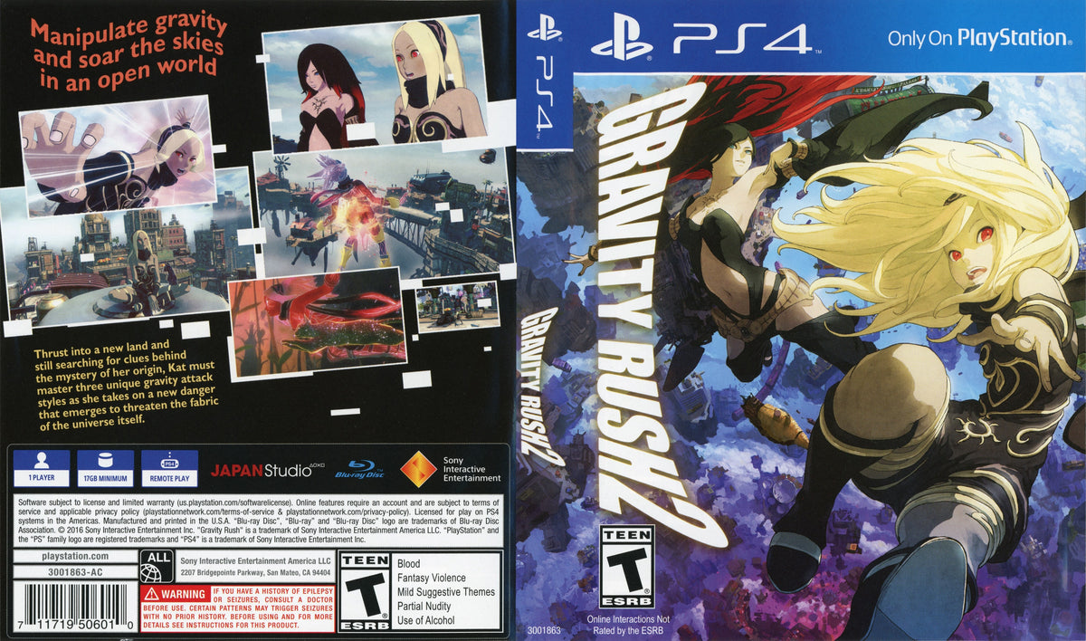 Gravity Rush 2 PS4 - Video Game - Used - CaveGamers - Image 3