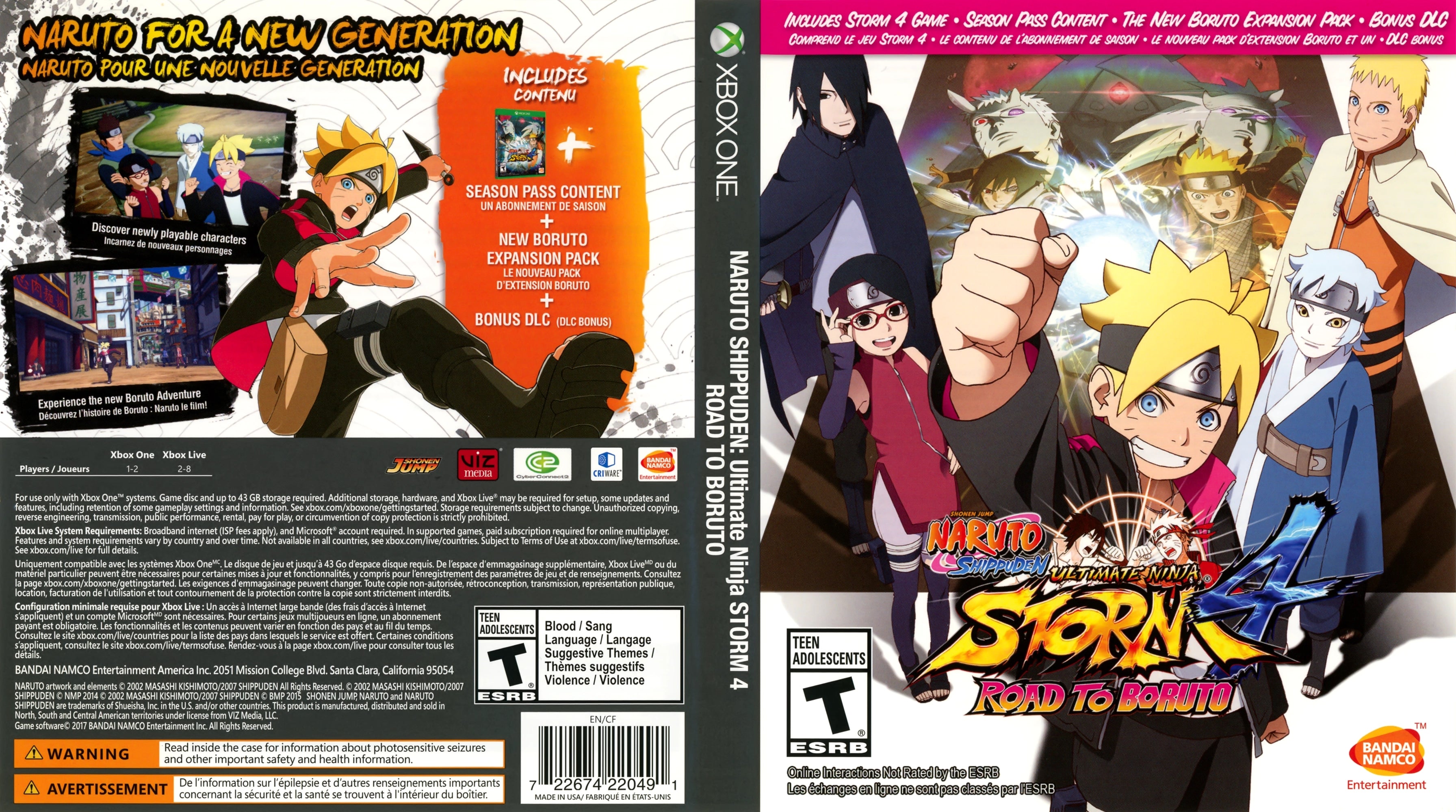 Naruto Shippuden Ultimate Ninja Storm 4: Road to Boruto Xbox One - Video Game - Used - CaveGamers - Image 4