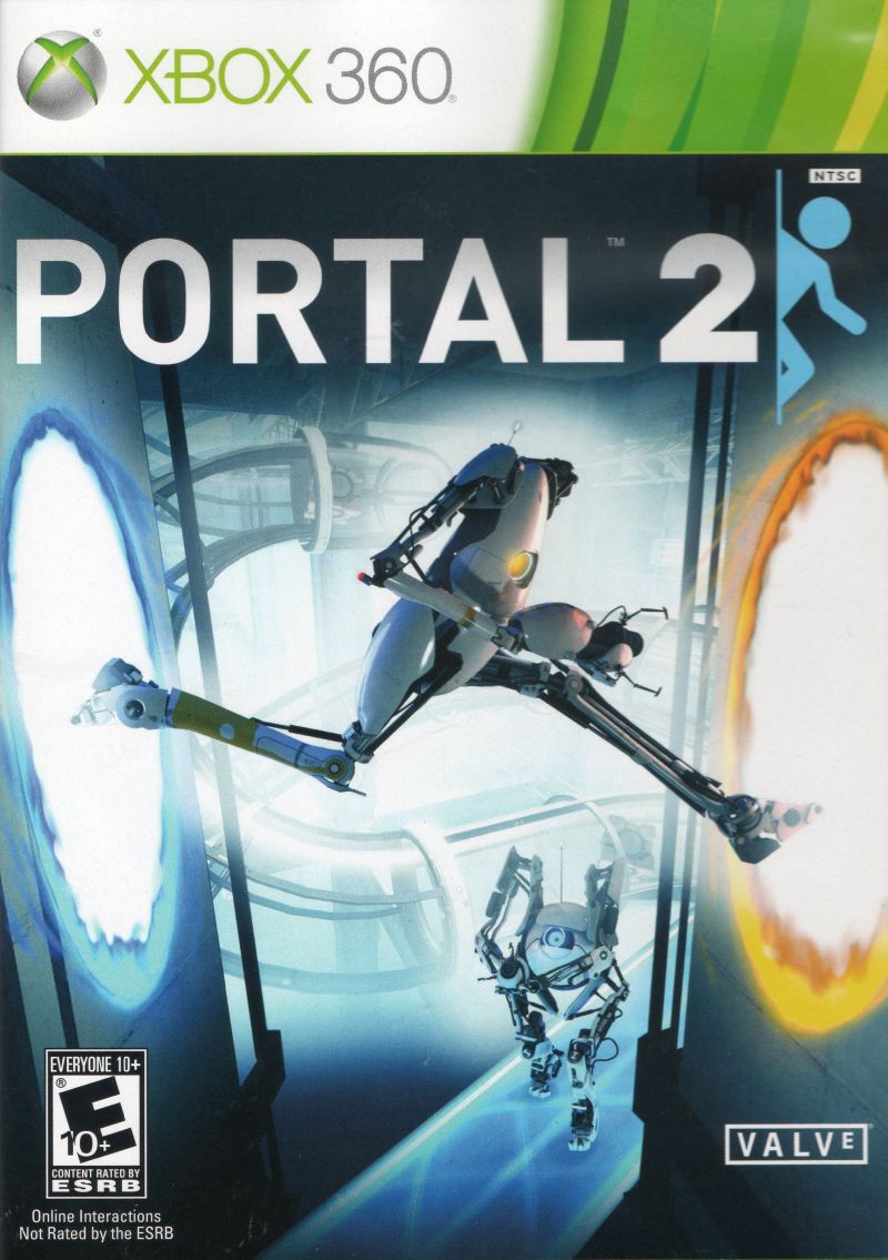 Portal 2 Xbox 360 - Video Game - Used - CaveGamers