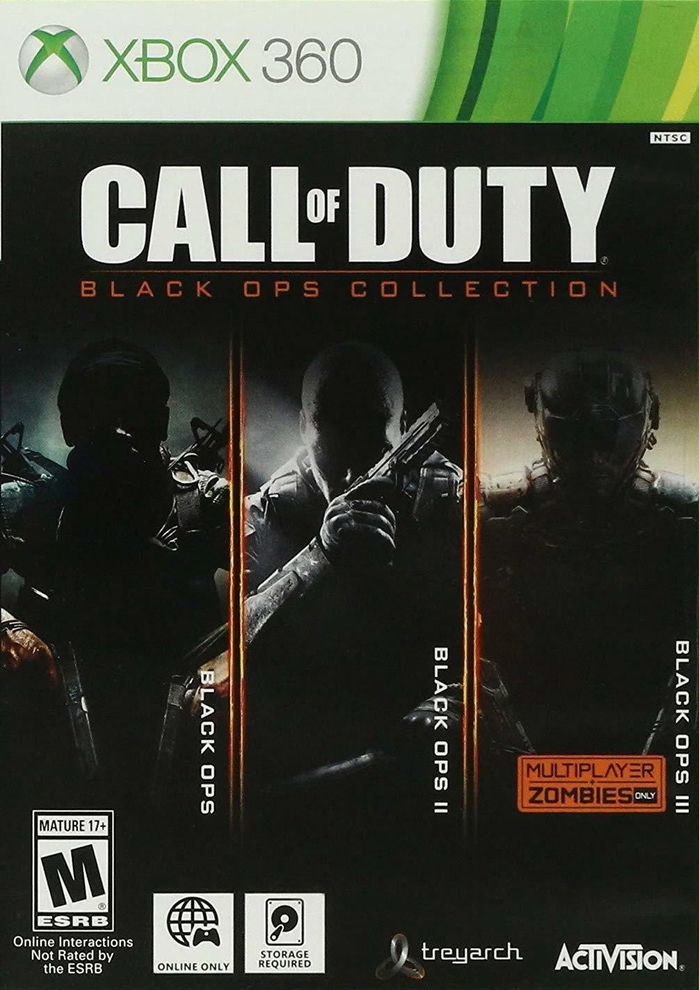 Call of Duty Black Ops Collection [3 Discs] Xbox 360 - Video Game - Used - CaveGamers