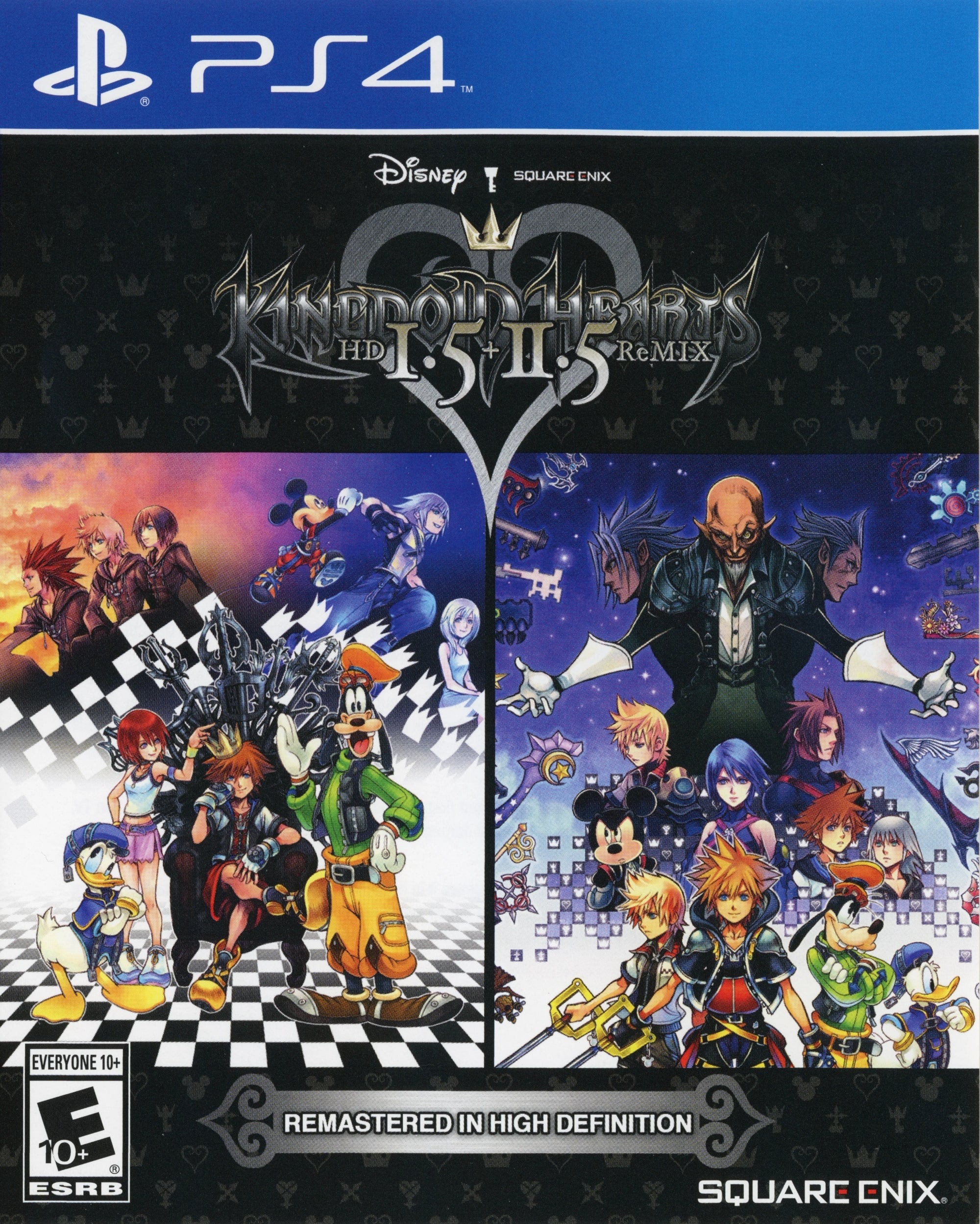 Kingdom Hearts HD 1.5 + 2.5 Remix PS4 - Video Game - Used - CaveGamers