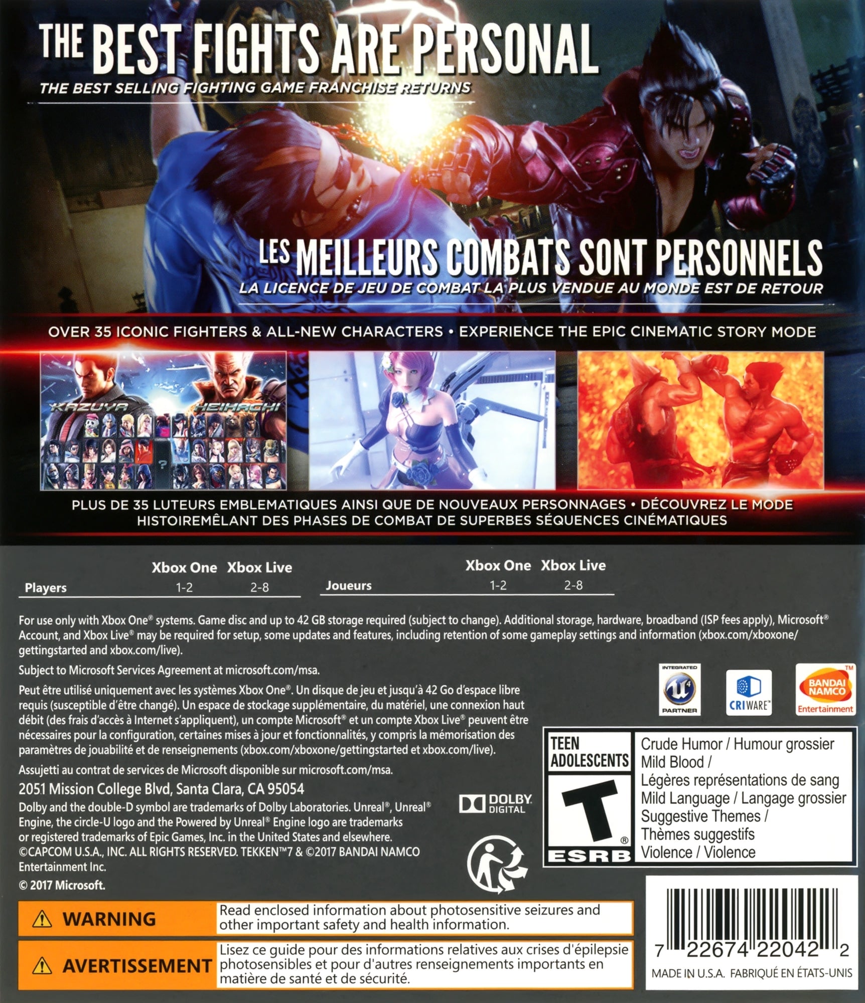 Tekken 7 Xbox One - Video Game - Used - CaveGamers - Image 2