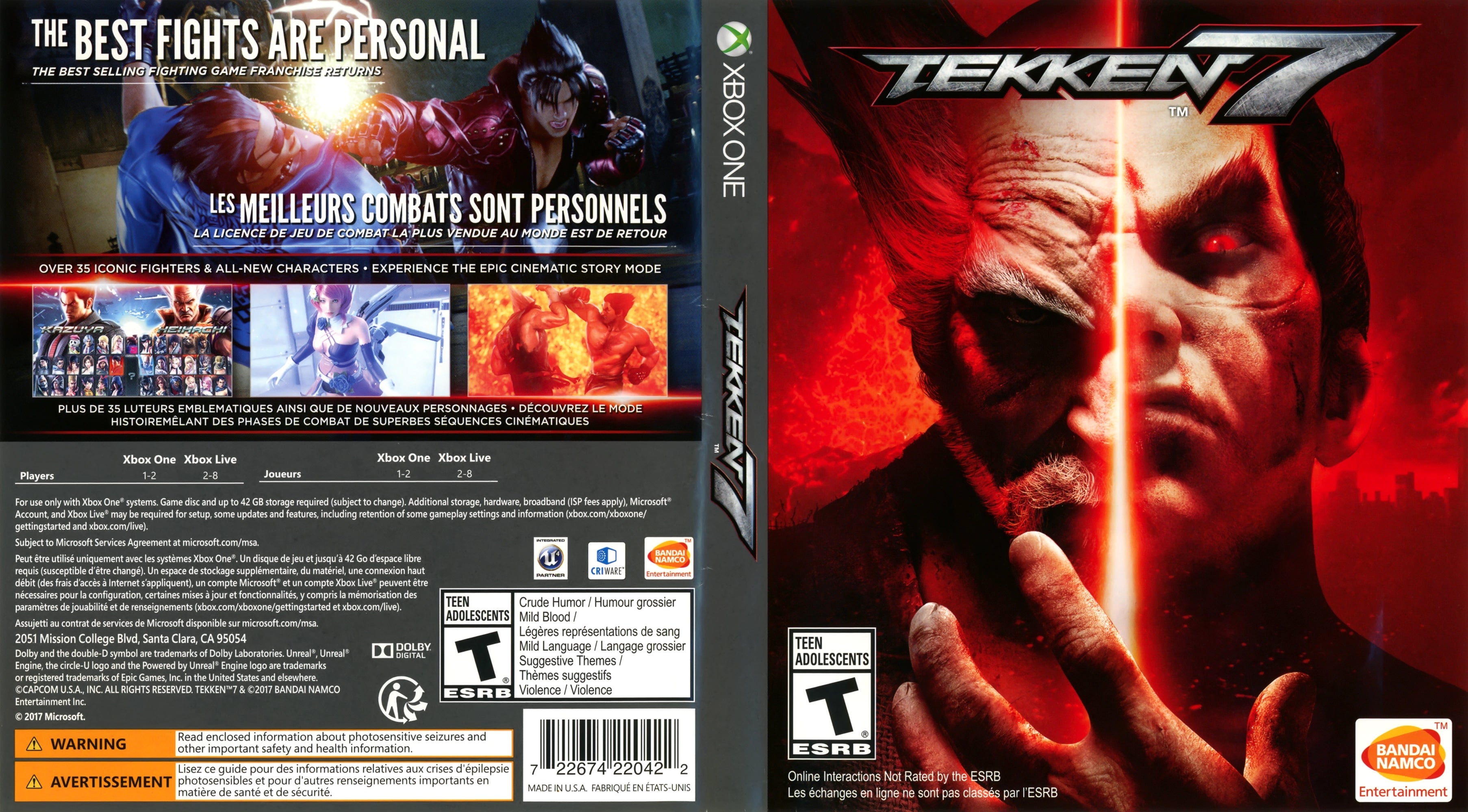 Tekken 7 Xbox One - Video Game - Used - CaveGamers - Image 3
