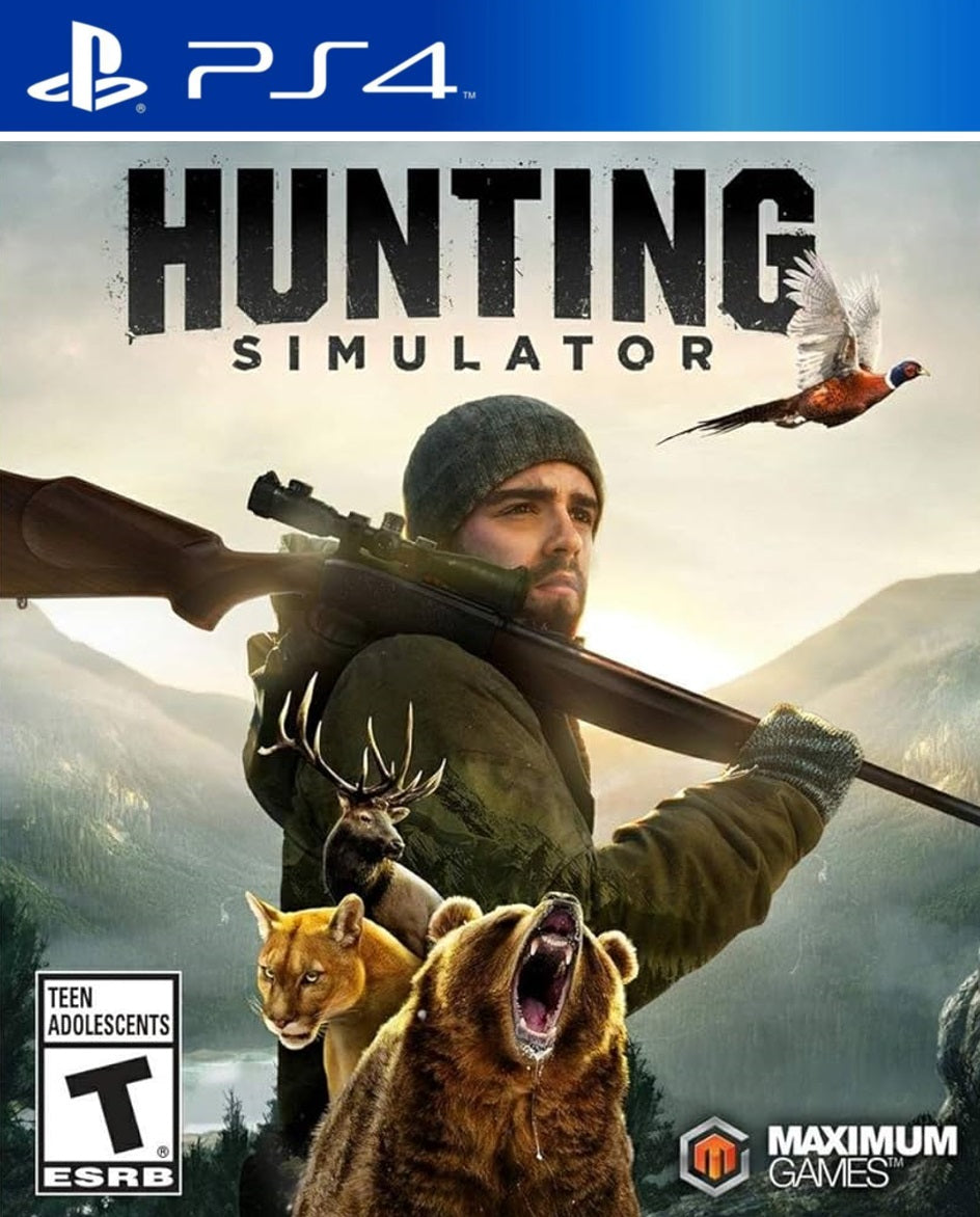 Hunting Simulator PS4 - Video Game - Used - CaveGamers