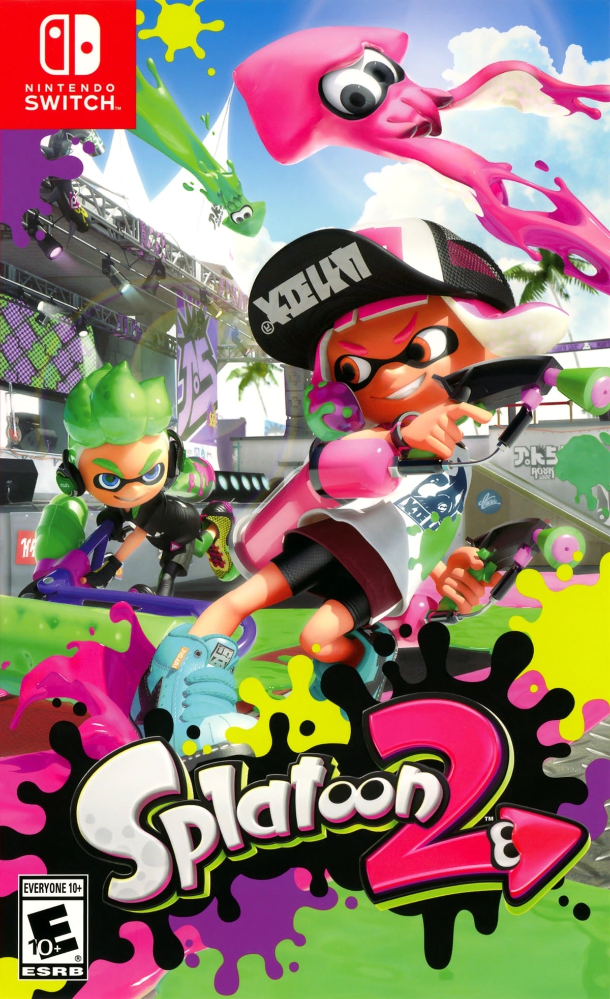 Splatoon 2 Switch - Video Game - Used - CaveGamers