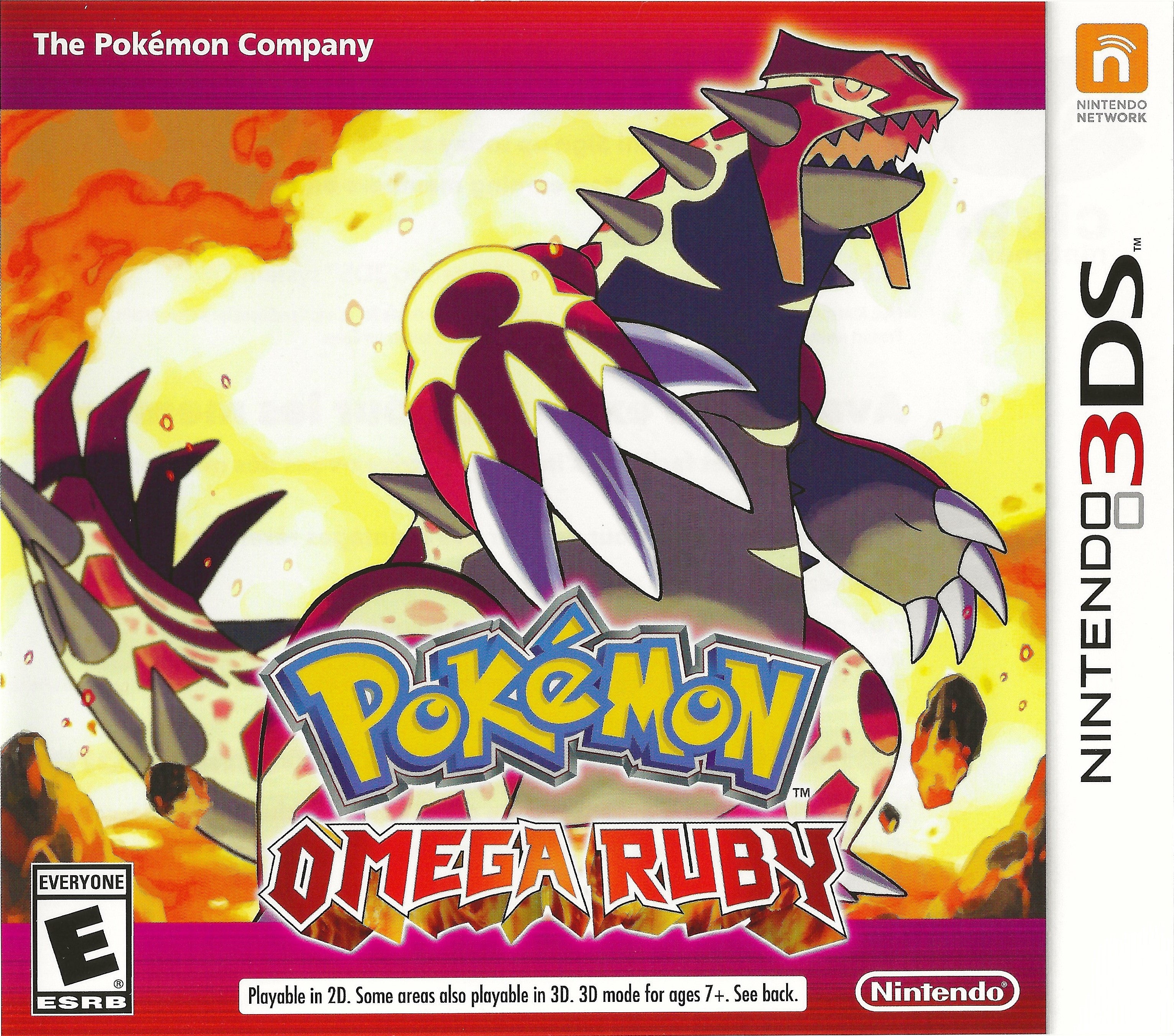 Pokemon Omega Ruby 3DS - Video Game - Used - CaveGamers