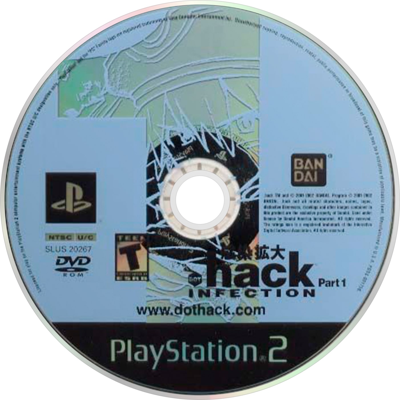 .hack Infection Part 1 PS2 - Video Game - Used - CaveGamers - Image 3