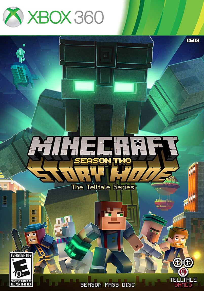 Minecraft: Story Mode Season Two Xbox 360 - Video Game - Used - CaveGamers