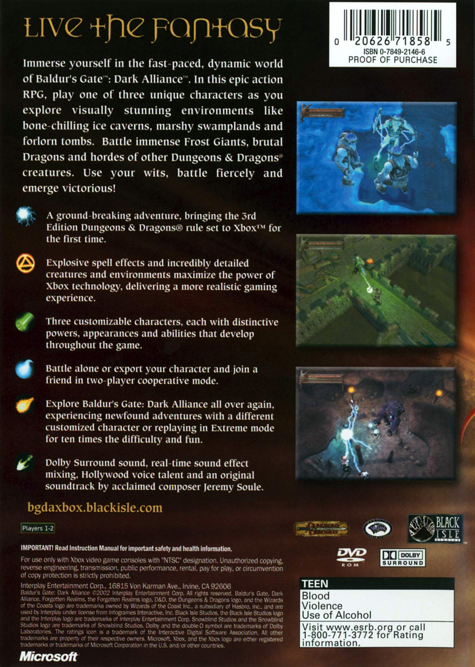 Baldur's Gate: Dark Alliance