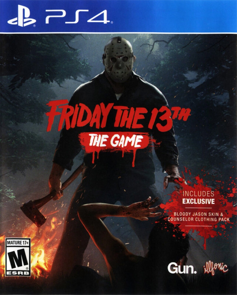 Friday the 13th PS4 - Video Game - Used - CaveGamers