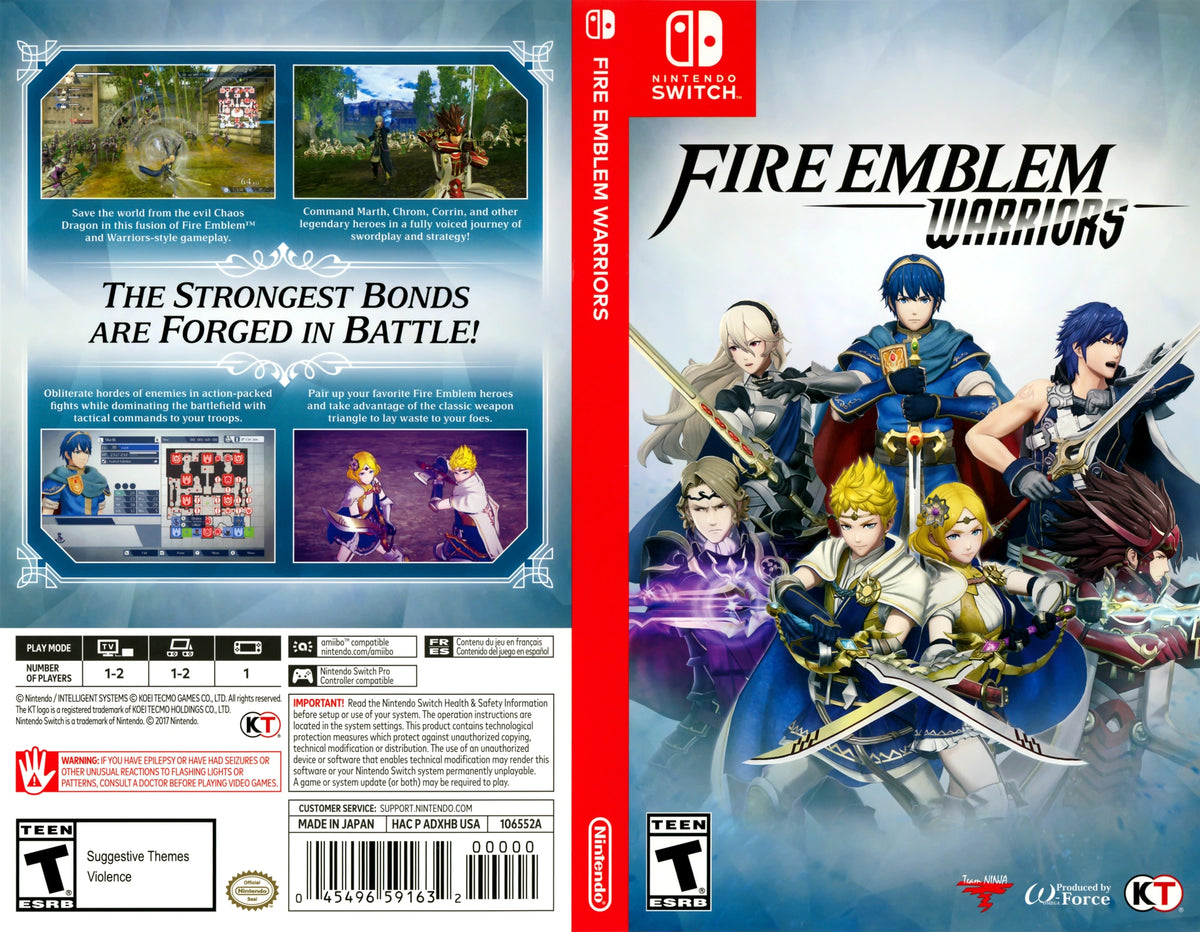 Fire Emblem Warriors Switch - Video Game - Used - CaveGamers - Image 4