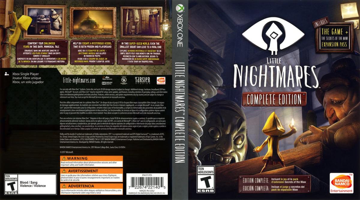 Little Nightmares Complete Edition Xbox One - Video Game - Used - CaveGamers - Image 3