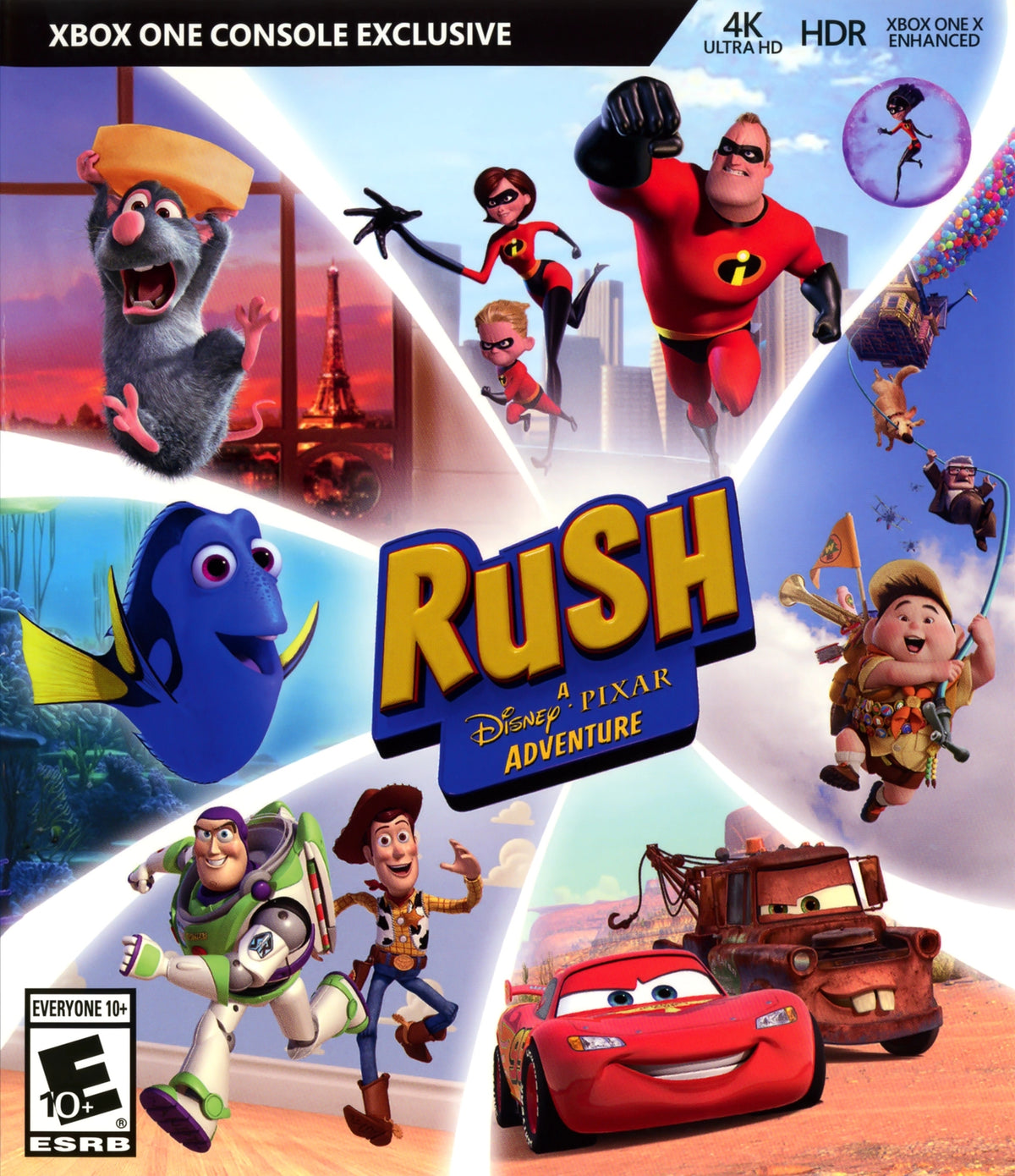 Rush: Disney Pixar Adventure Xbox One - Video Game - Used - CaveGamers