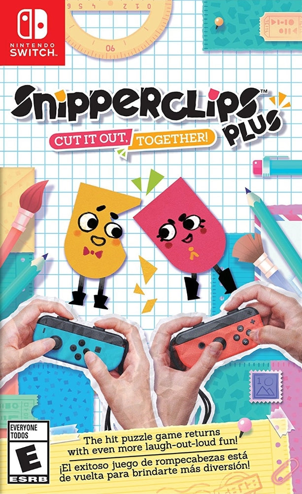 Snipperclips Plus Switch - Video Game - Used - CaveGamers