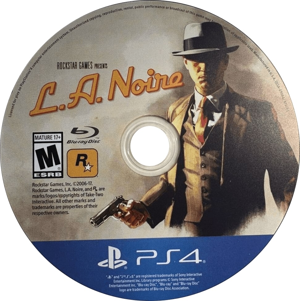 L.A. Noire PS4 - Video Game - Used - CaveGamers - Image 3