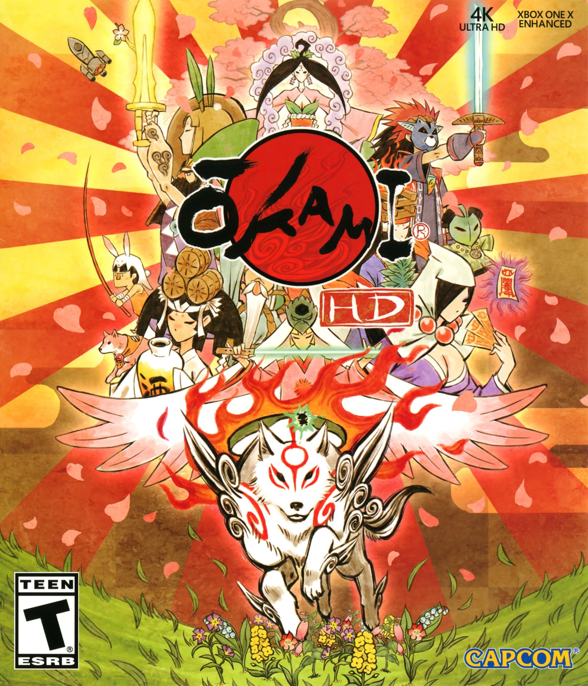 Okami HD Xbox One - Video Game - Used - CaveGamers