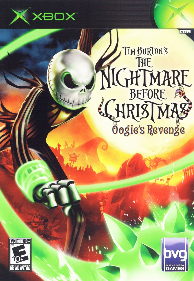 Tim Burton's The Nightmare Before Christmas: Oogie's Revenge Xbox - Video Game - Used - CaveGamers