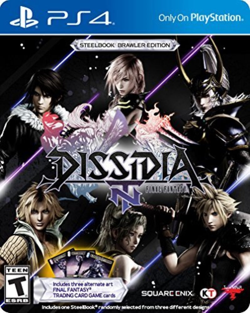 Dissidia Final Fantasy NT [Steelbook Edition] PS4 - Video Game - Used - CaveGamers
