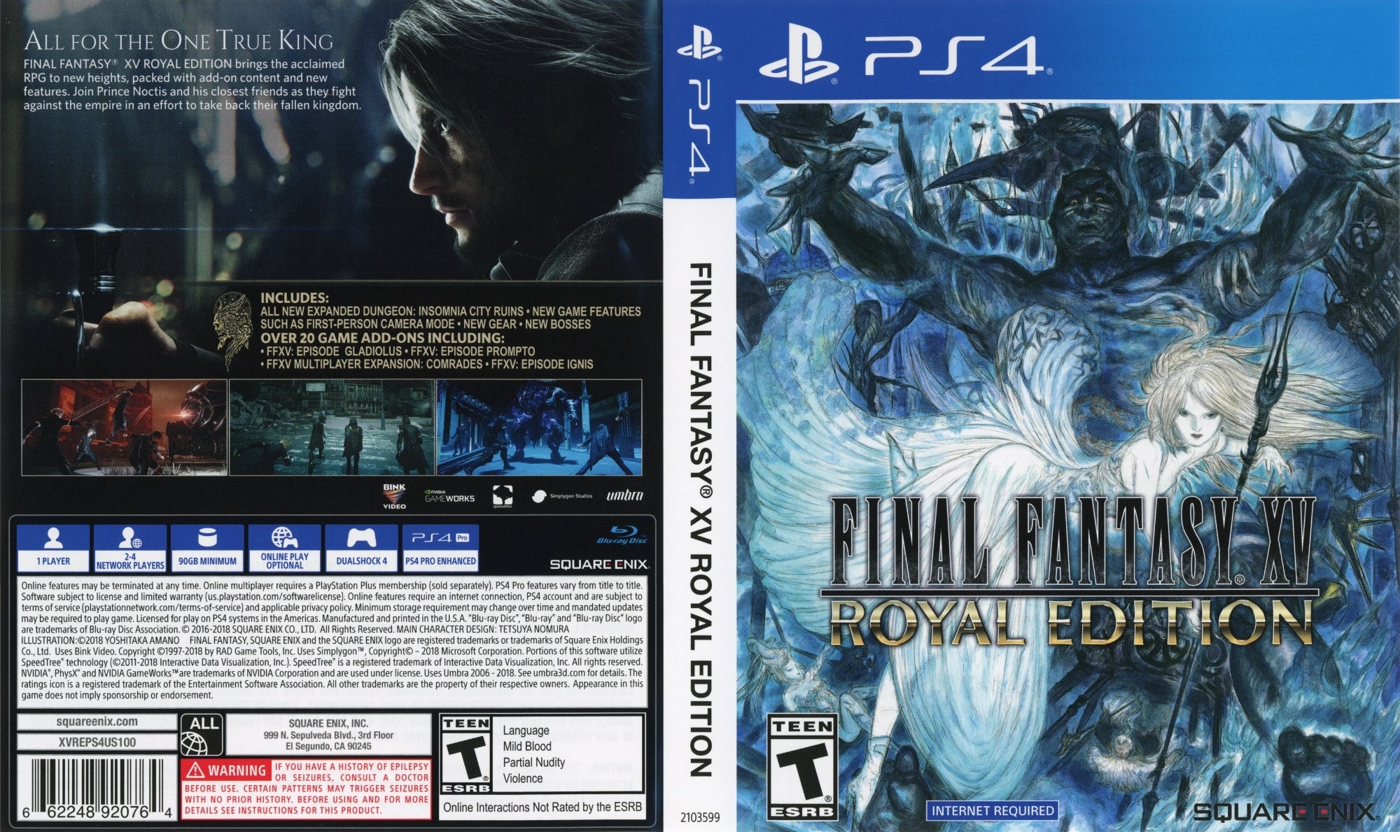 Final Fantasy XV [Royal Edition] PS4 - Video Game - Used - CaveGamers - Image 3